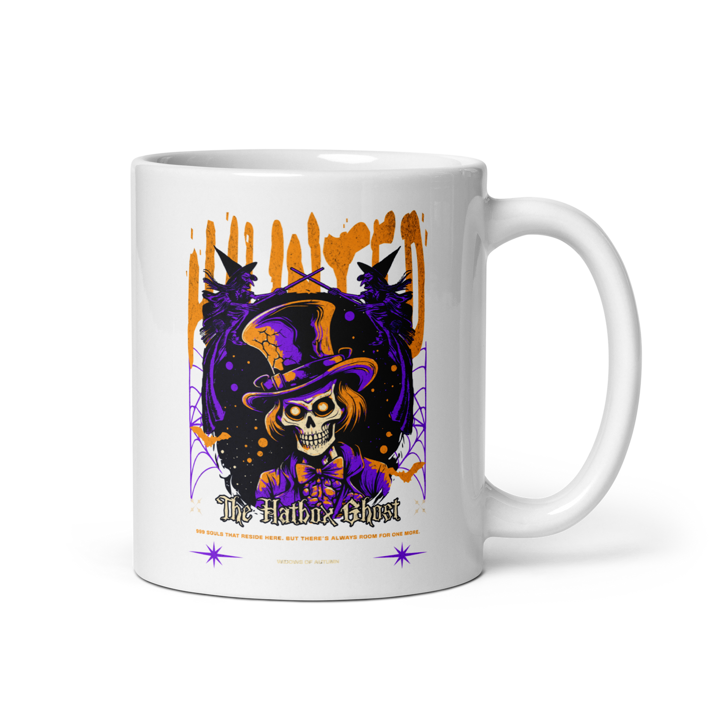 Hatbox Ghost Mug - White