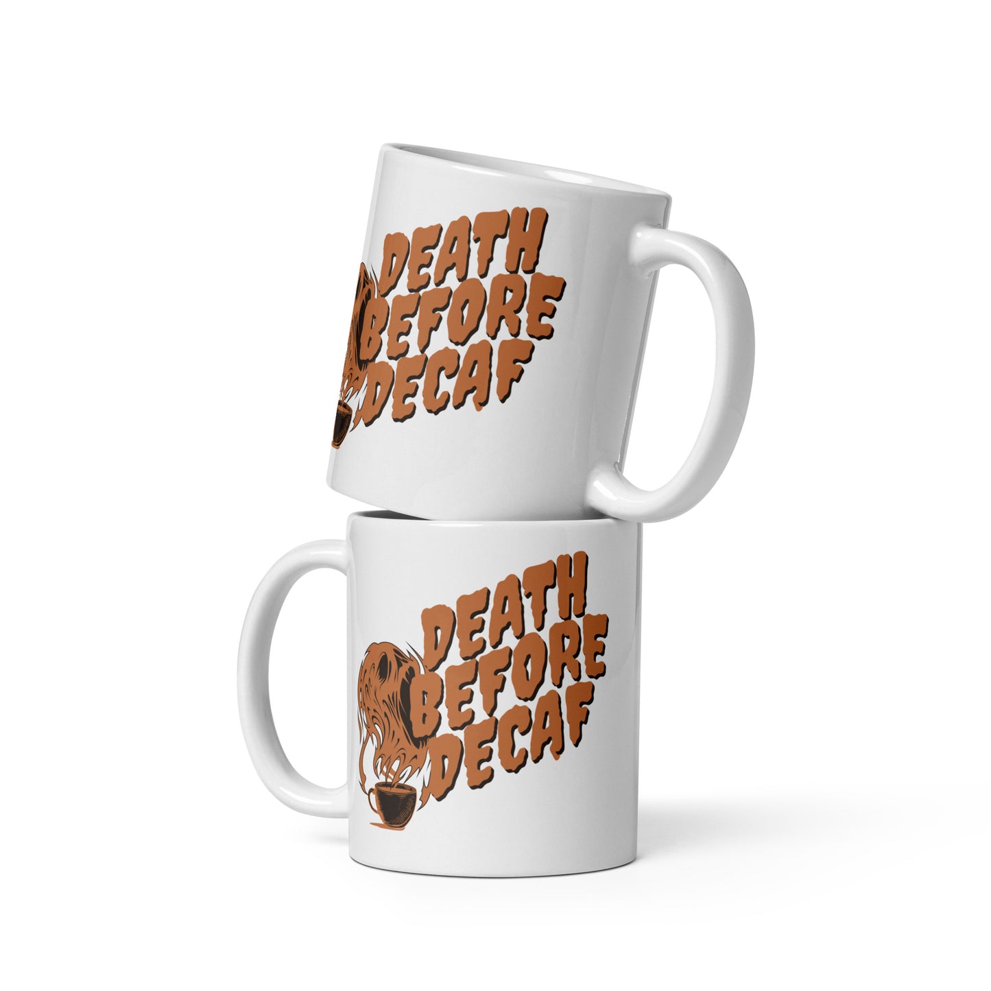 Grim Grind Mug - White