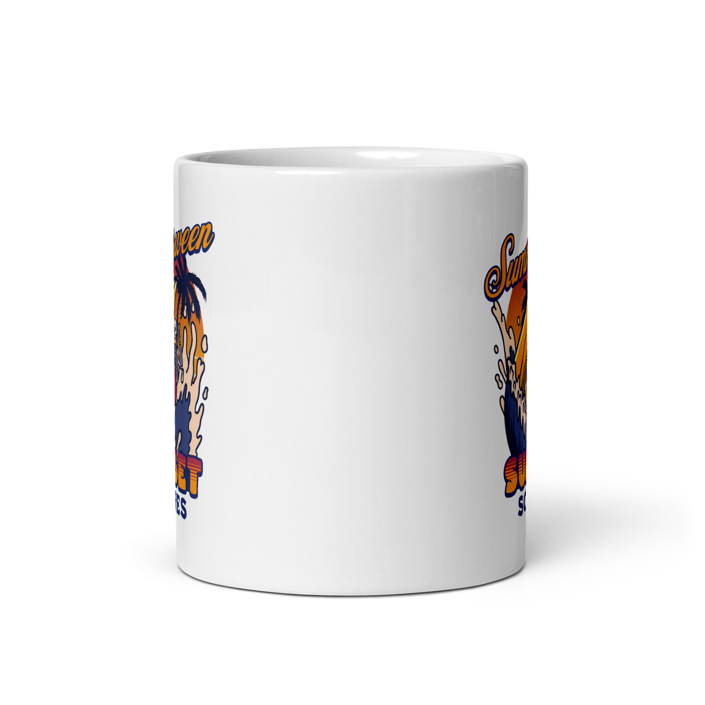 Sunset Scares Mug - White