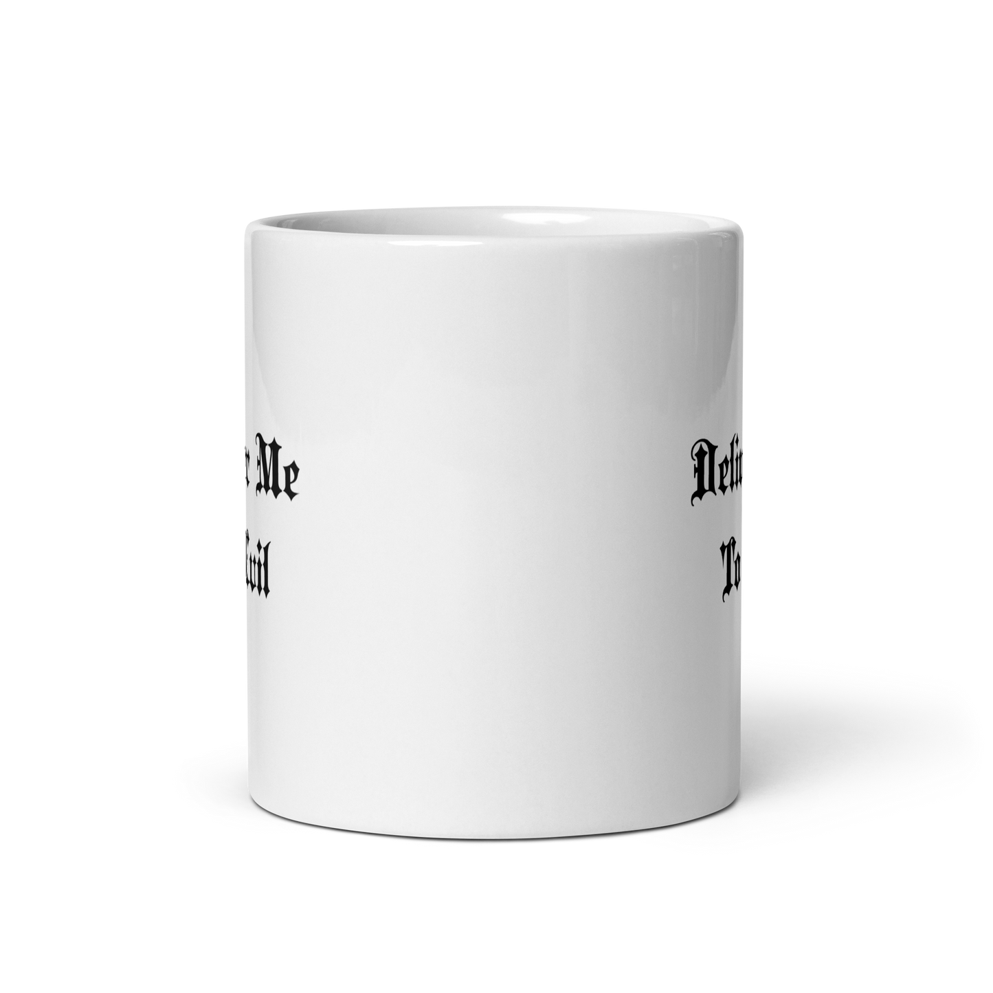 Deliver Me To Evil Mug