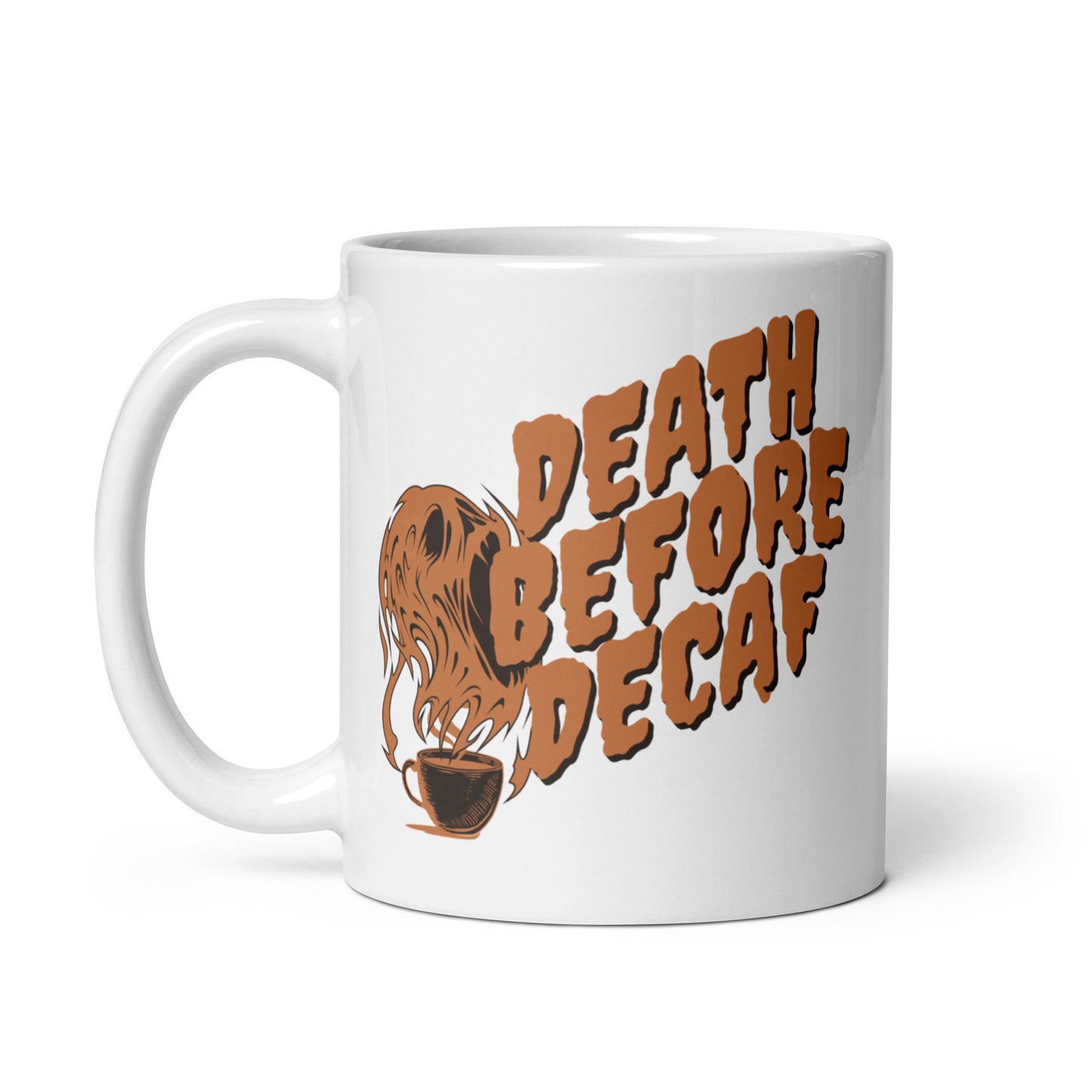 Grim Grind Mug - White