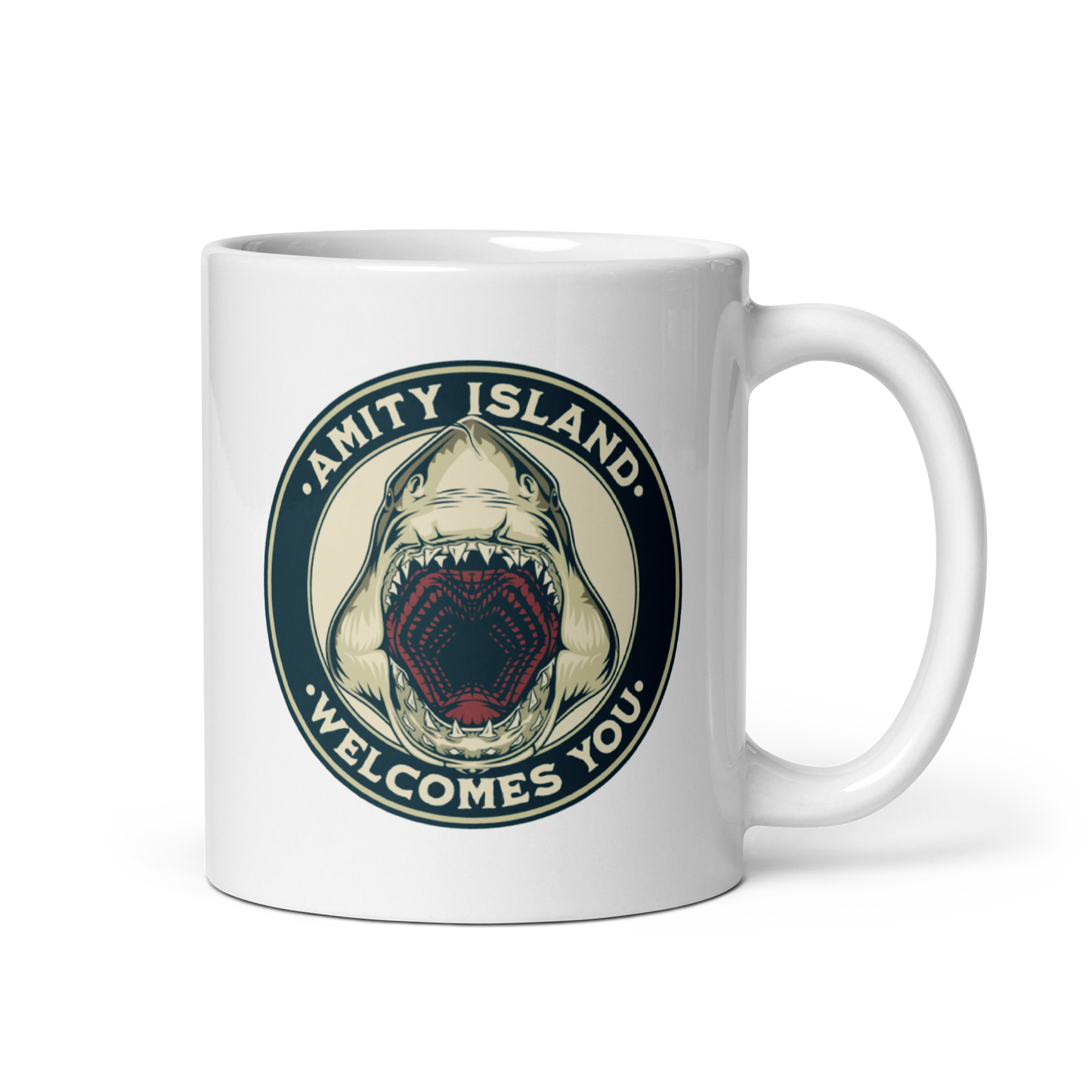 Welcome to Amity Mug - White