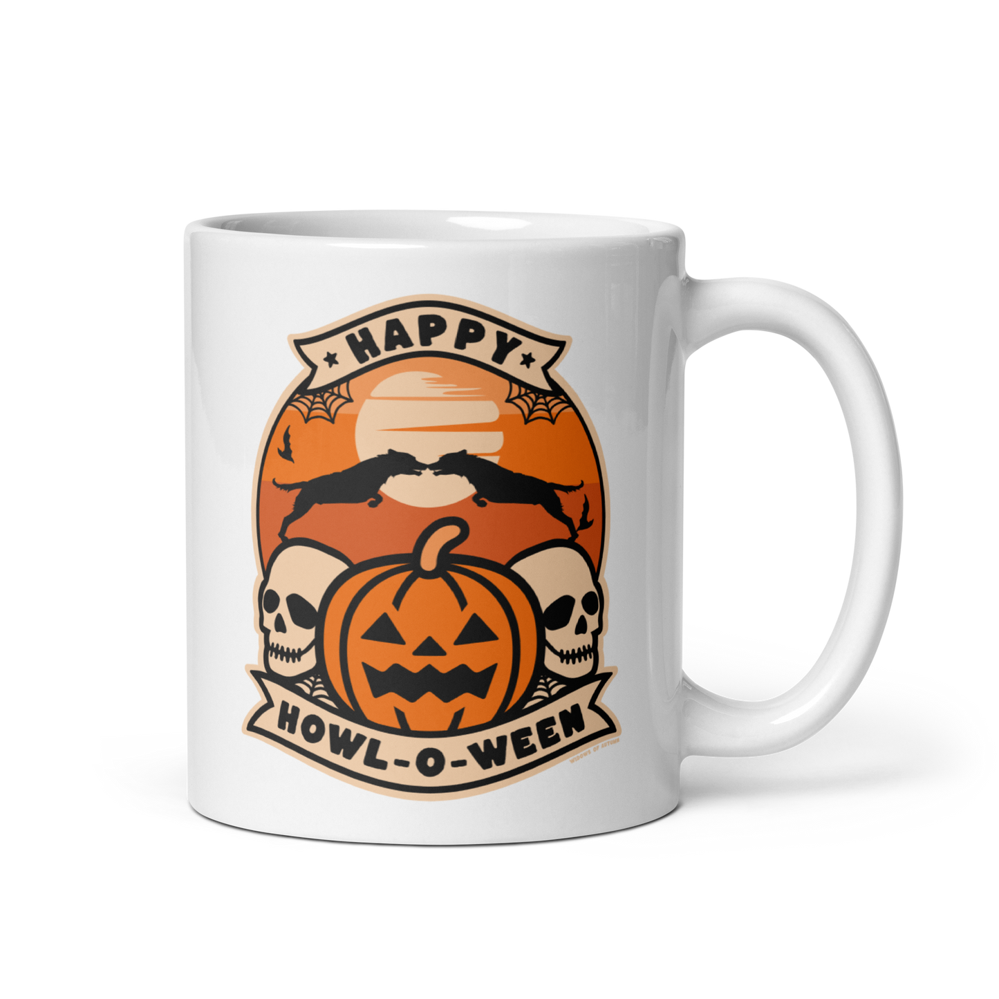 Howl-O-Ween Mug - White