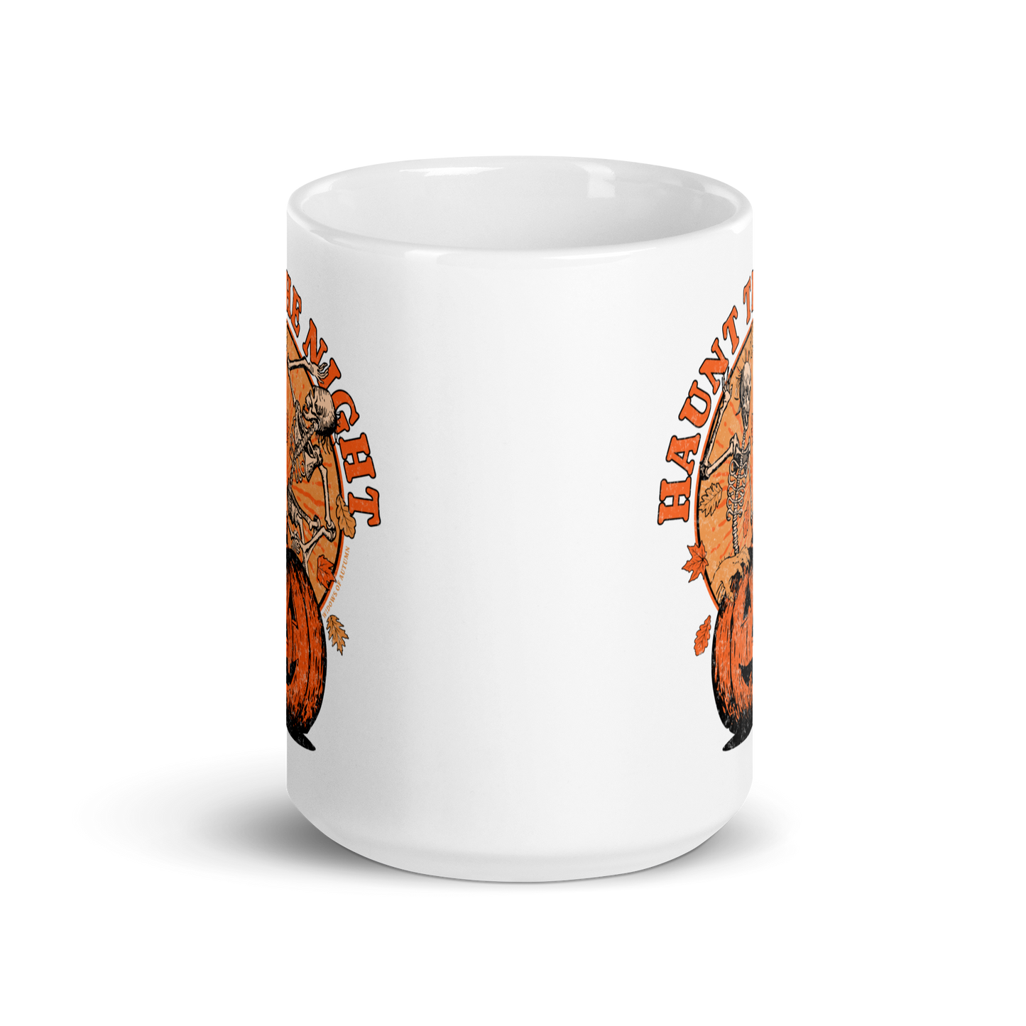 Haunt The Night Mug - White