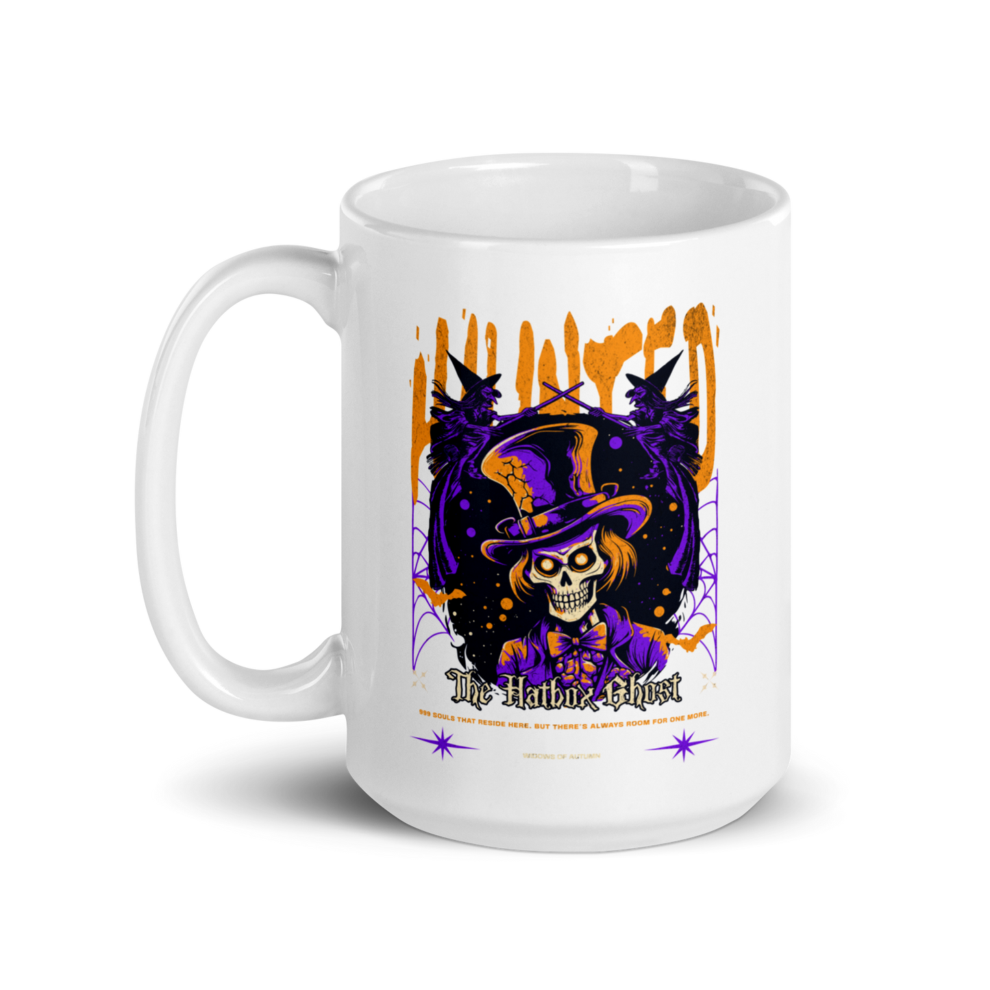 Hatbox Ghost Mug - White