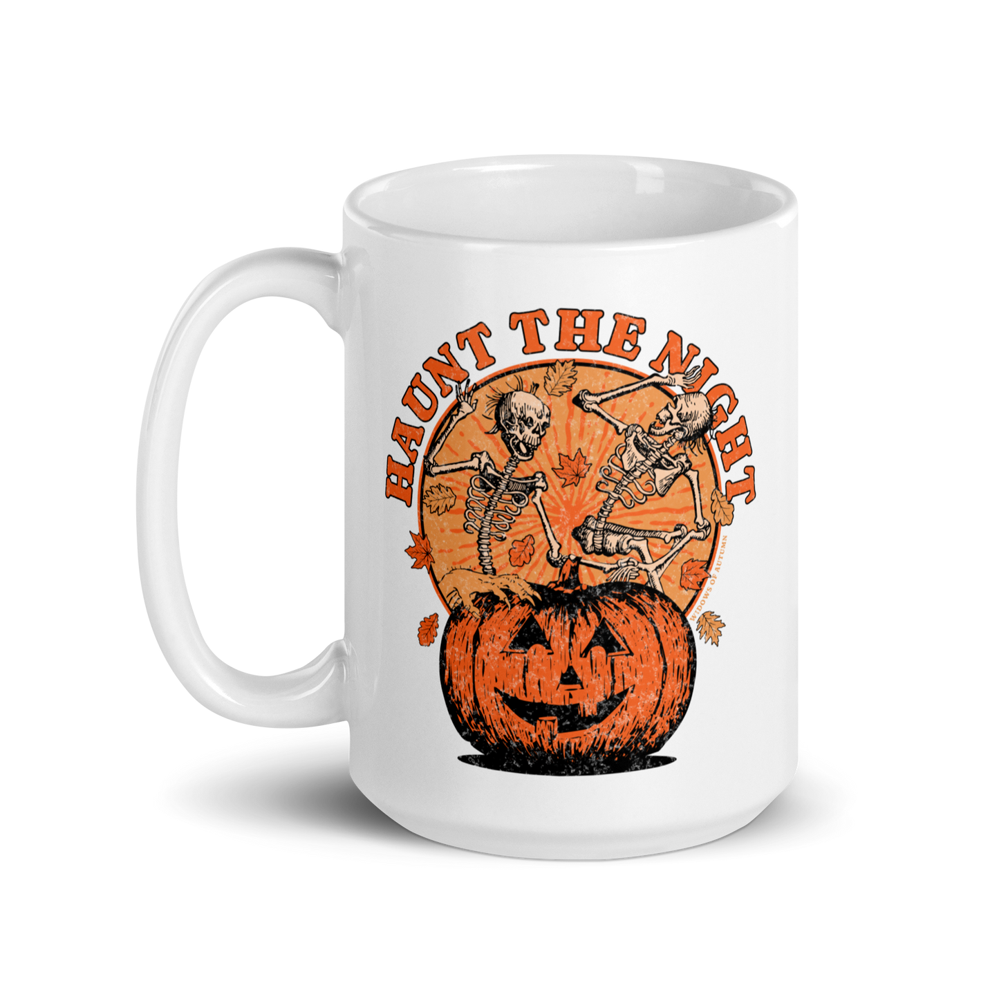 Haunt The Night Mug - White