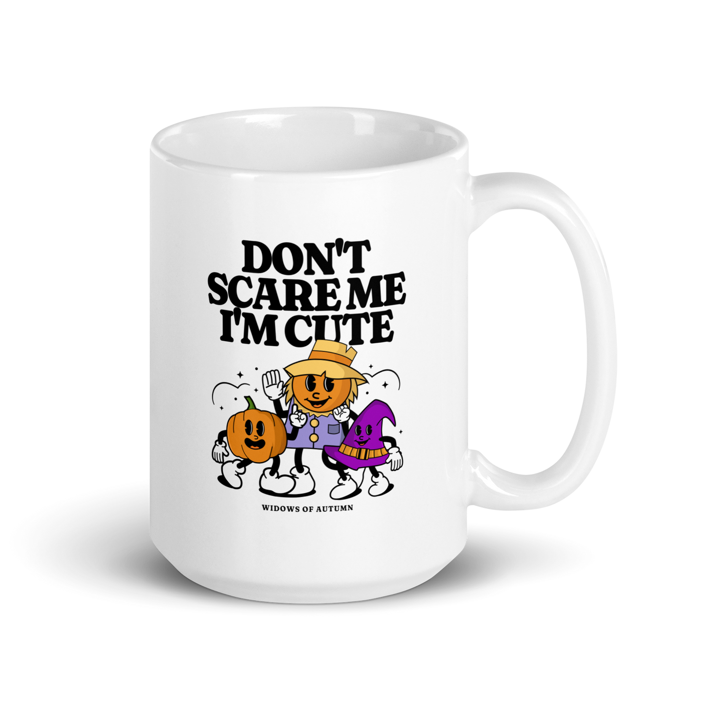 Don't Scare Me Mug - White