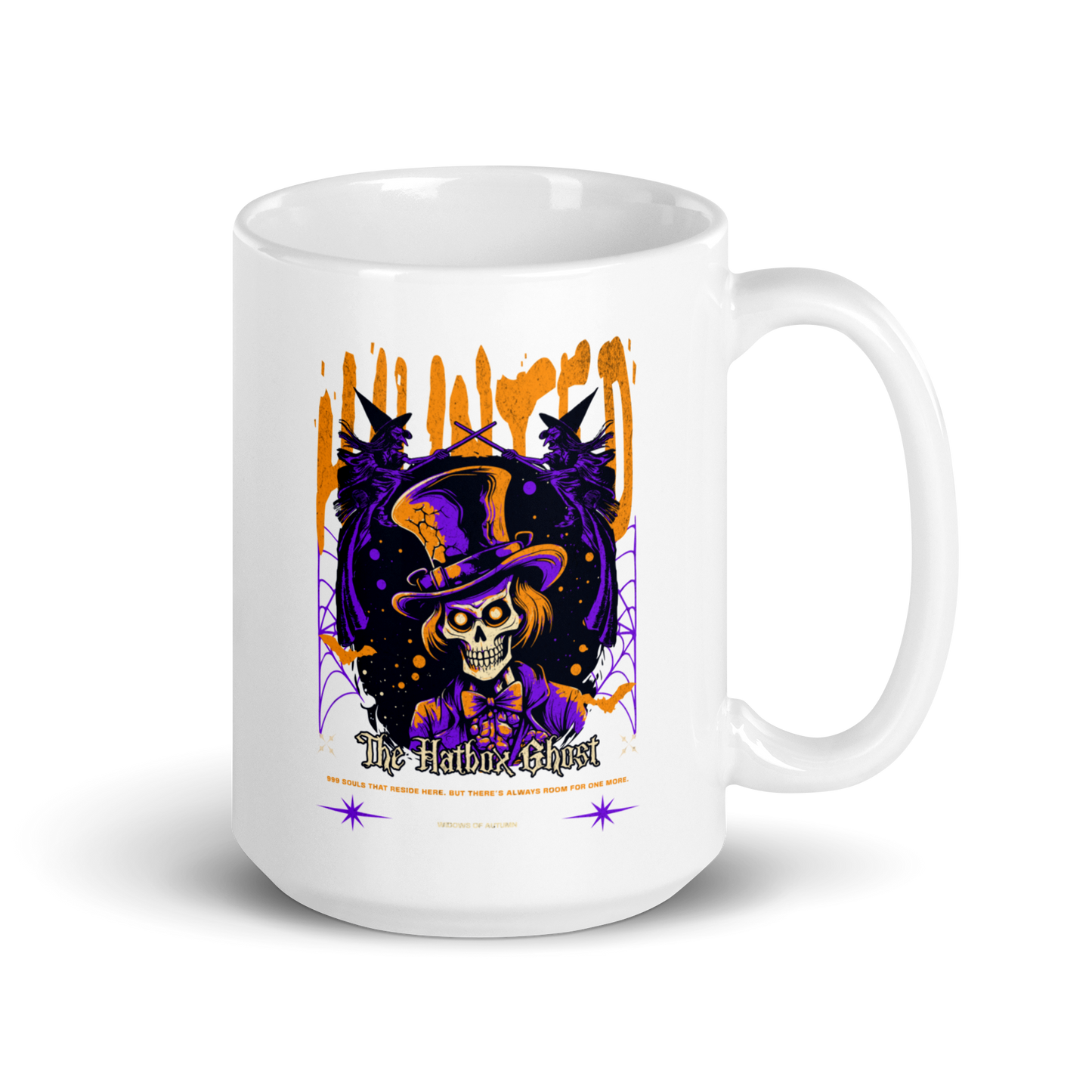 Hatbox Ghost Mug - White