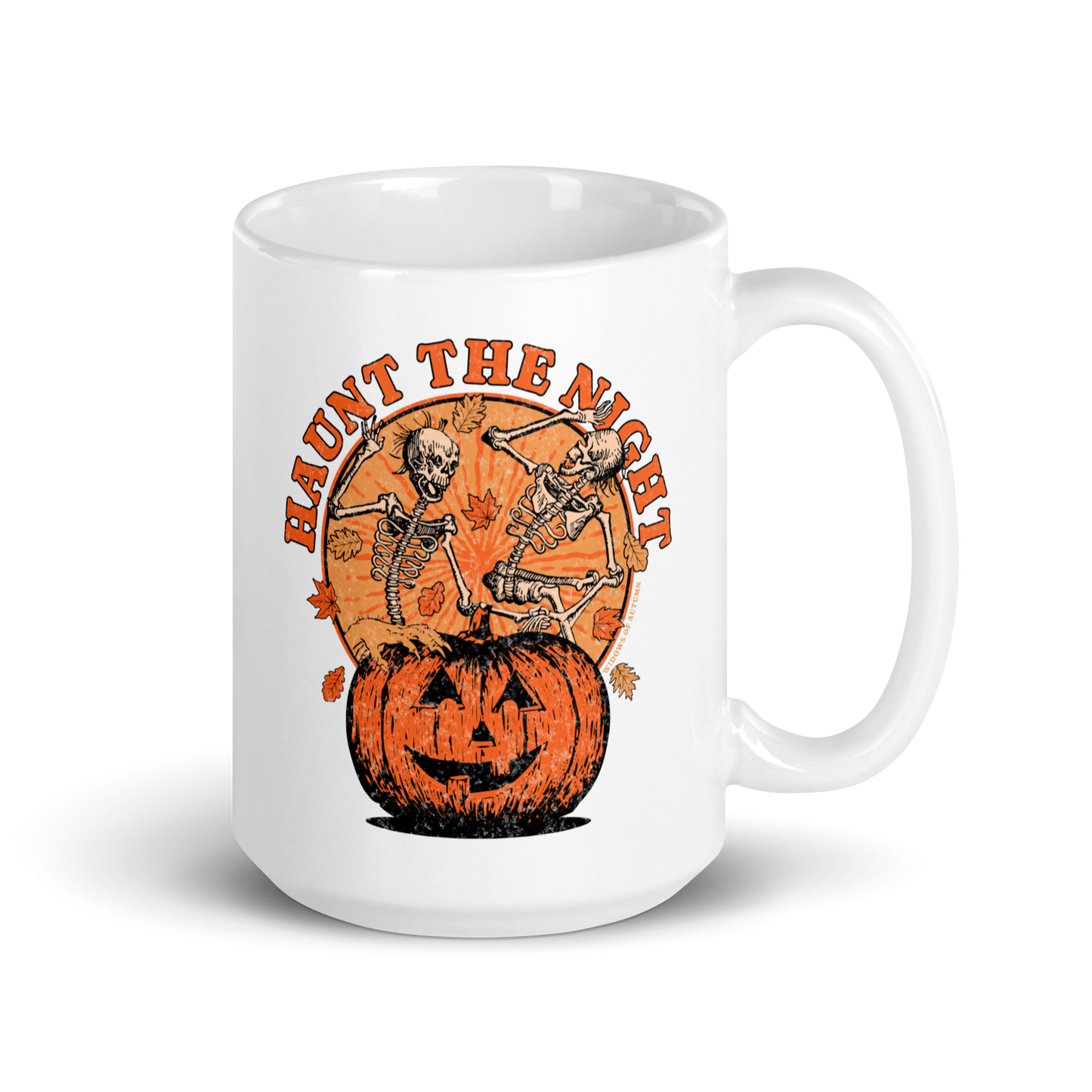 Haunt The Night Mug - White