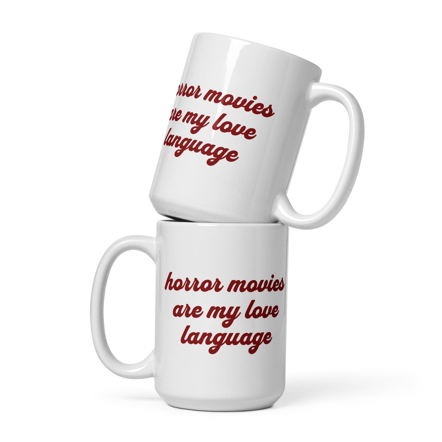 Love Language Mug - White