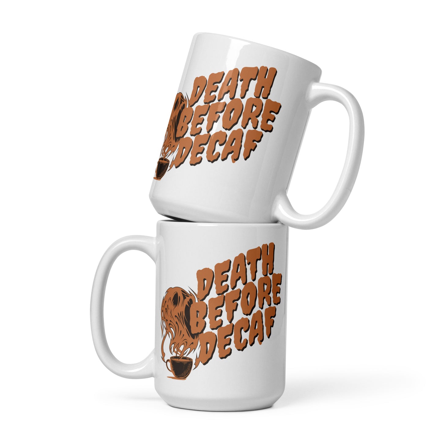 Grim Grind Mug - White