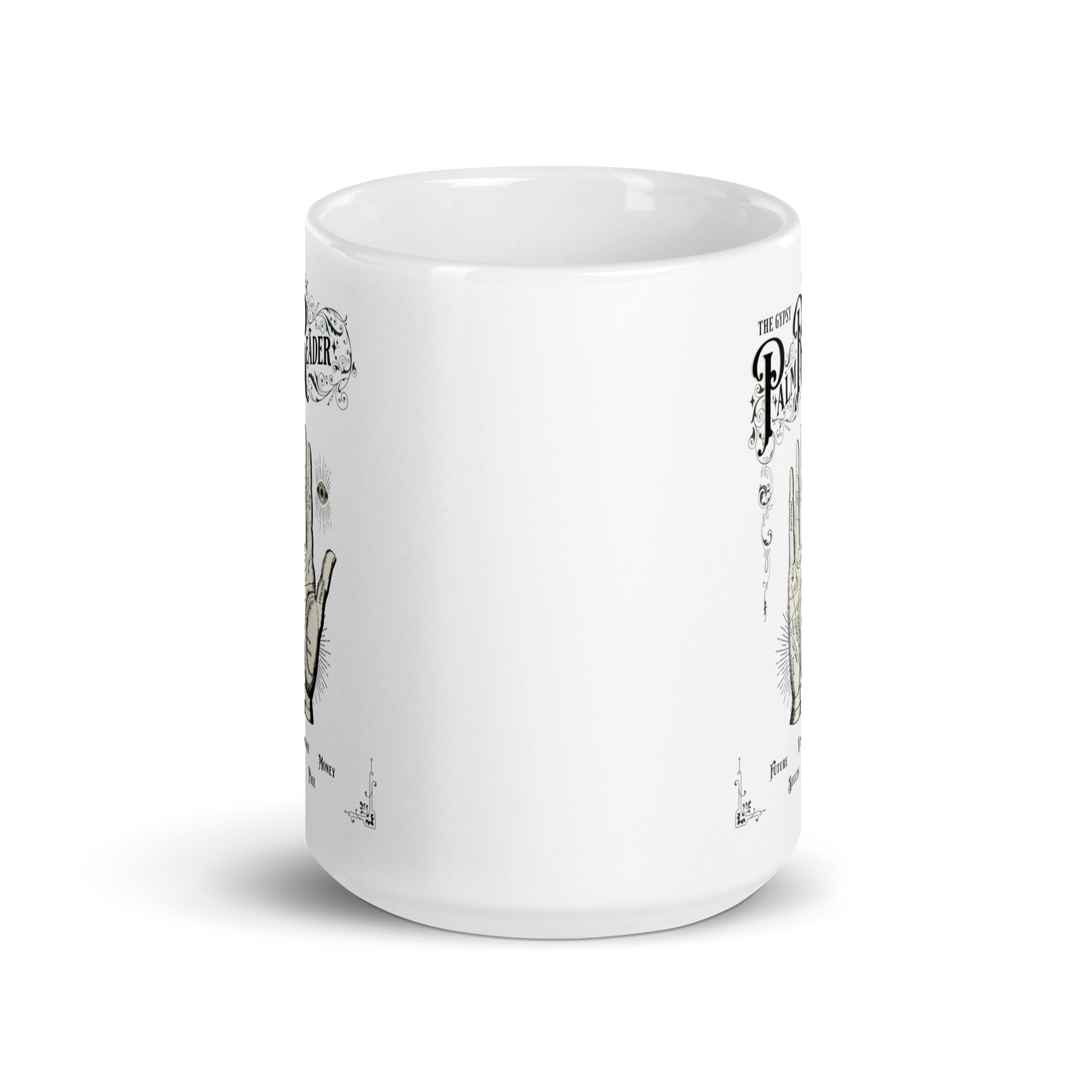 Palm Reader Mug - White