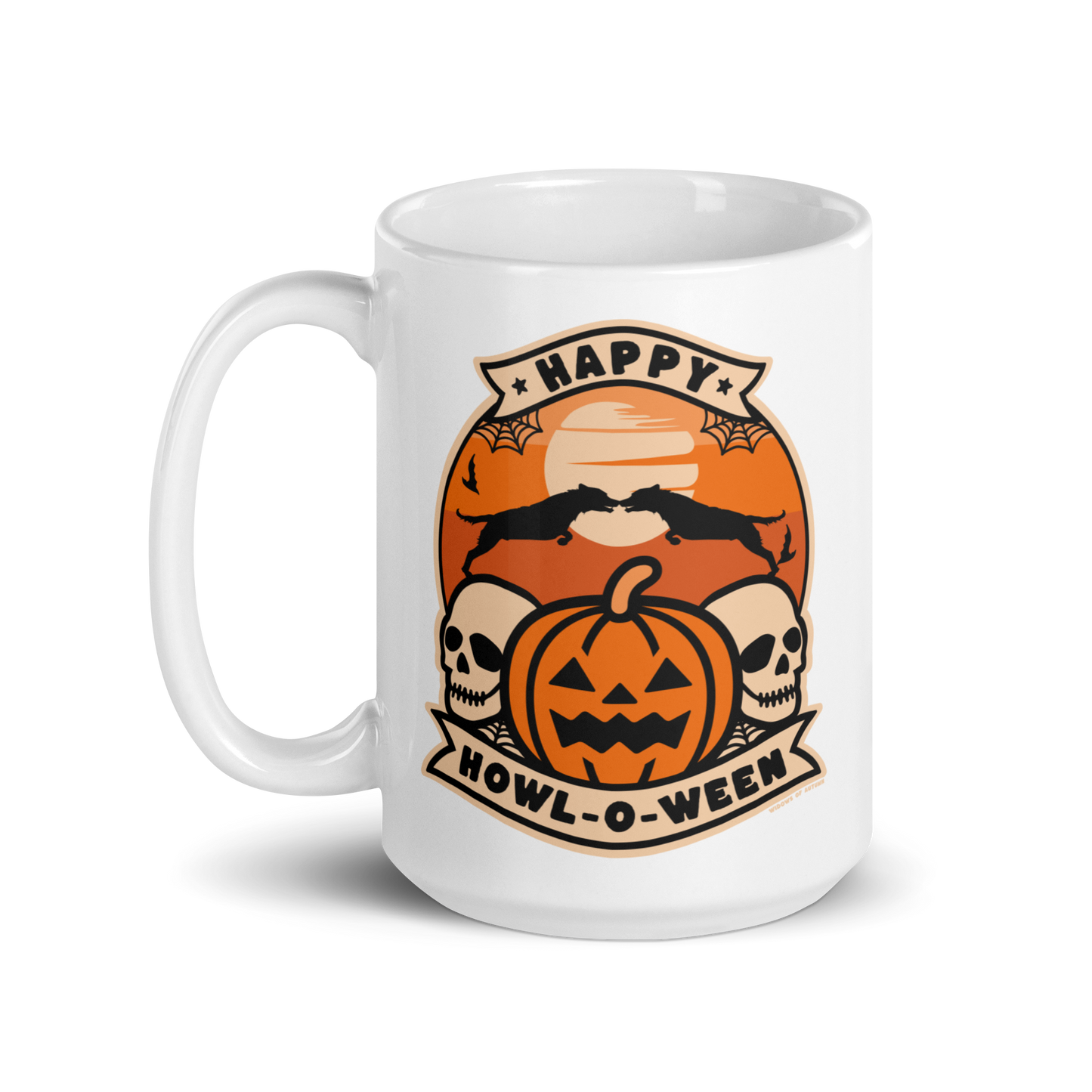 Howl-O-Ween Mug - White