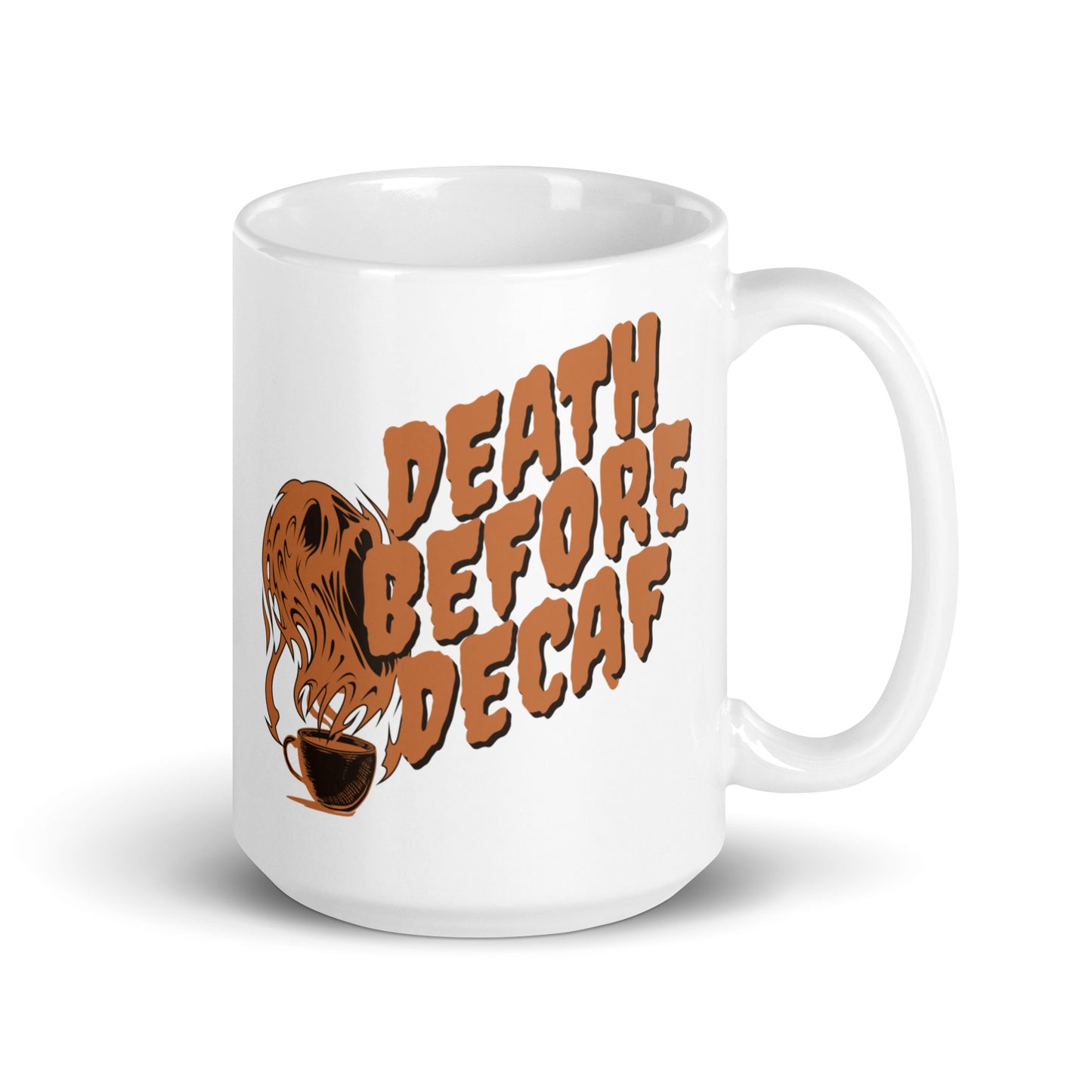 Grim Grind Mug - White