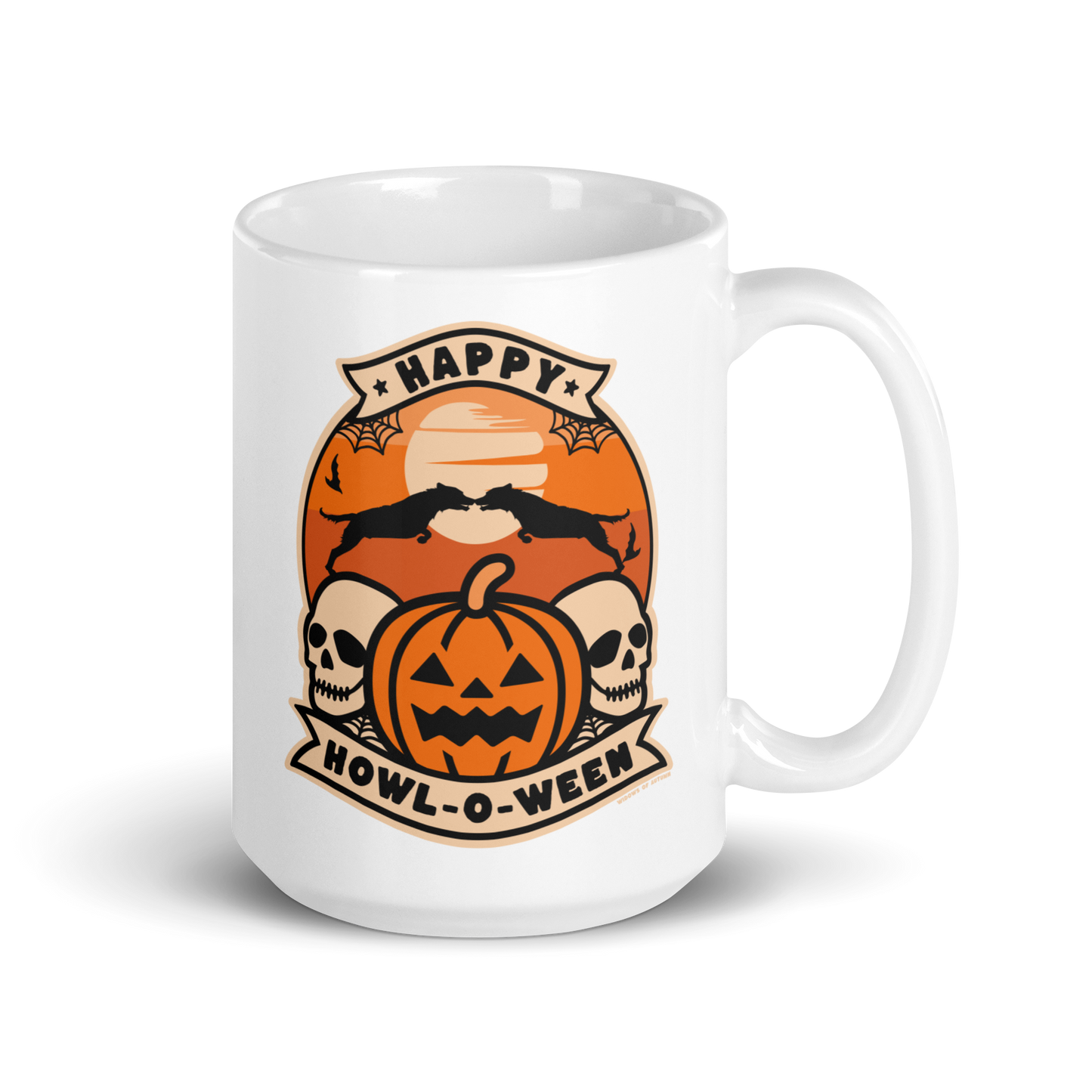 Howl-O-Ween Mug - White