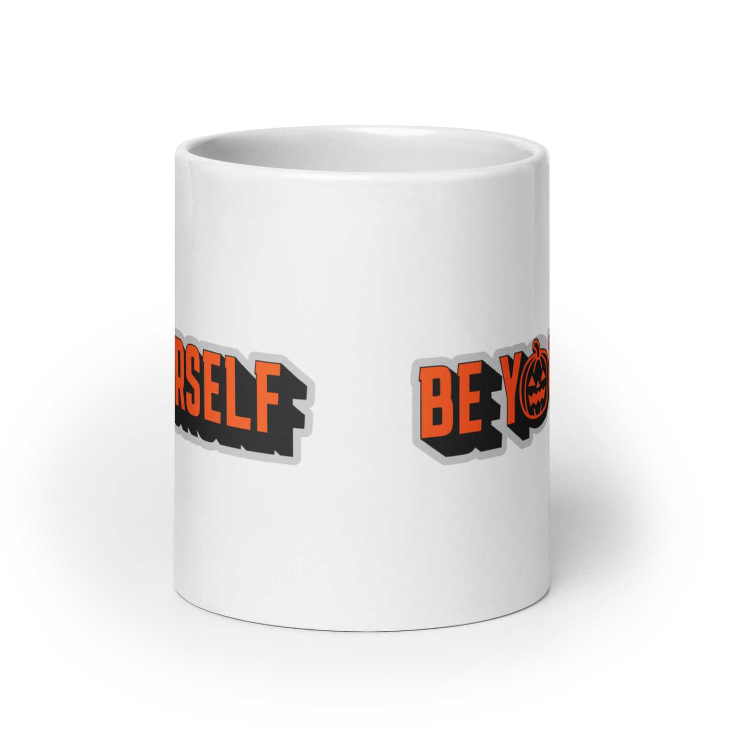 Be Yourself Mug- White