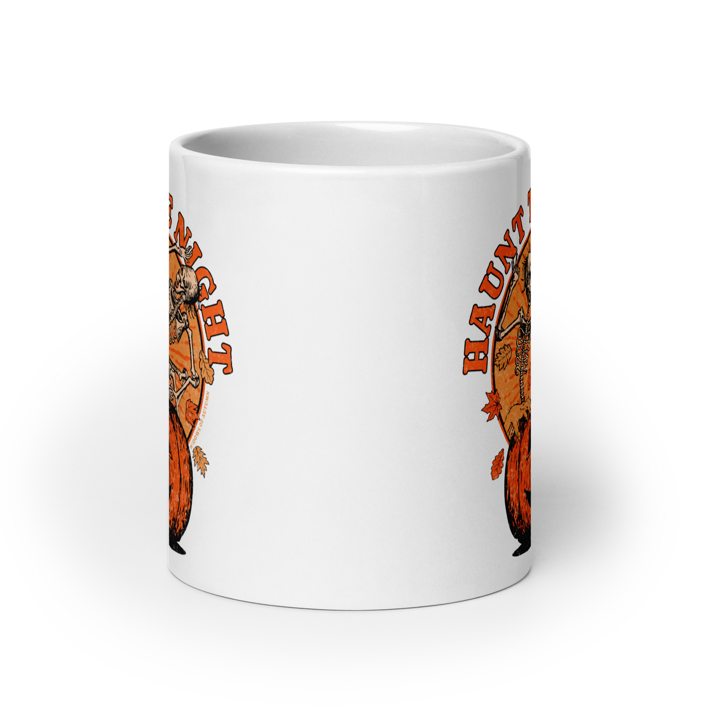 Haunt The Night Mug - White