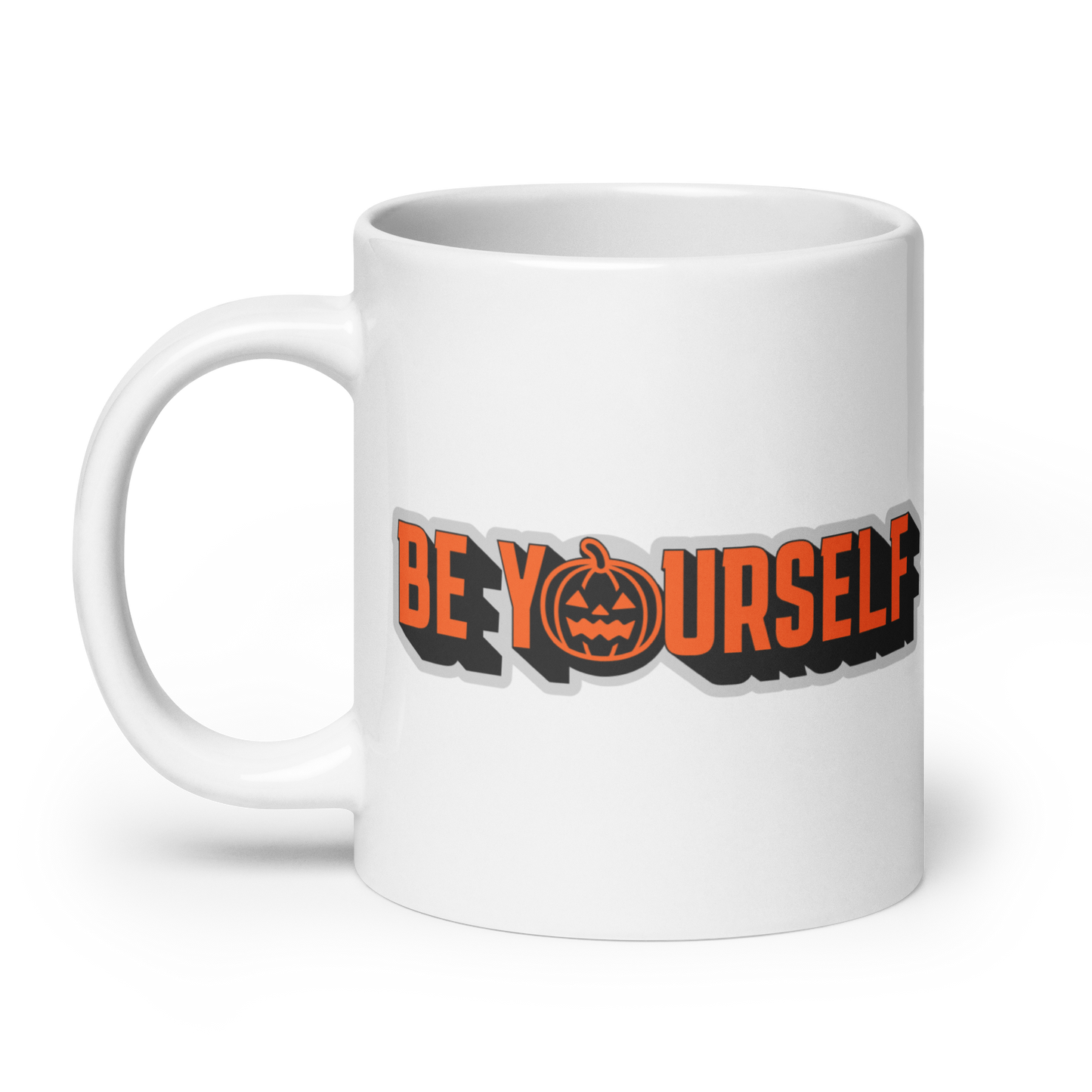 Be Yourself Mug- White