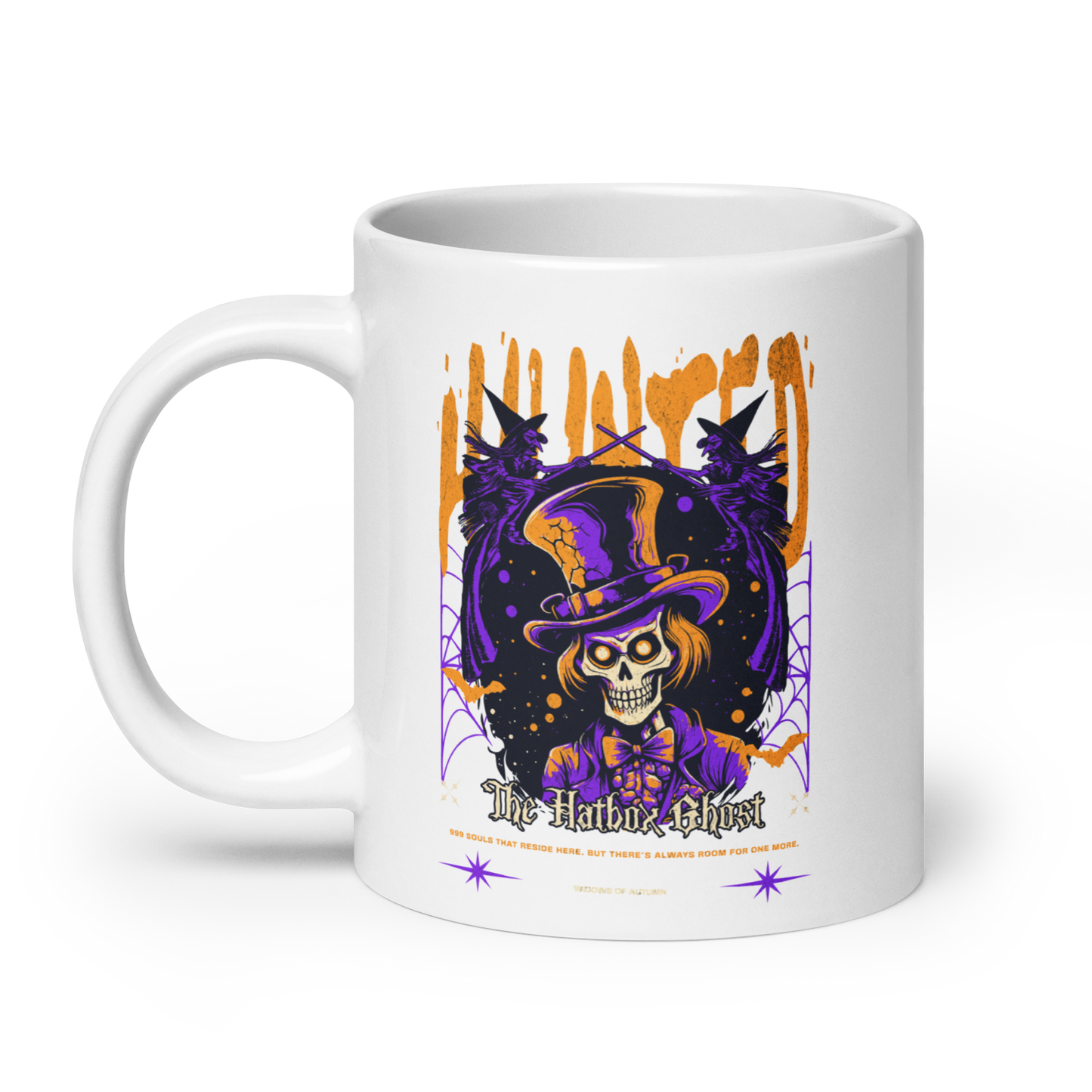 Hatbox Ghost Mug - White