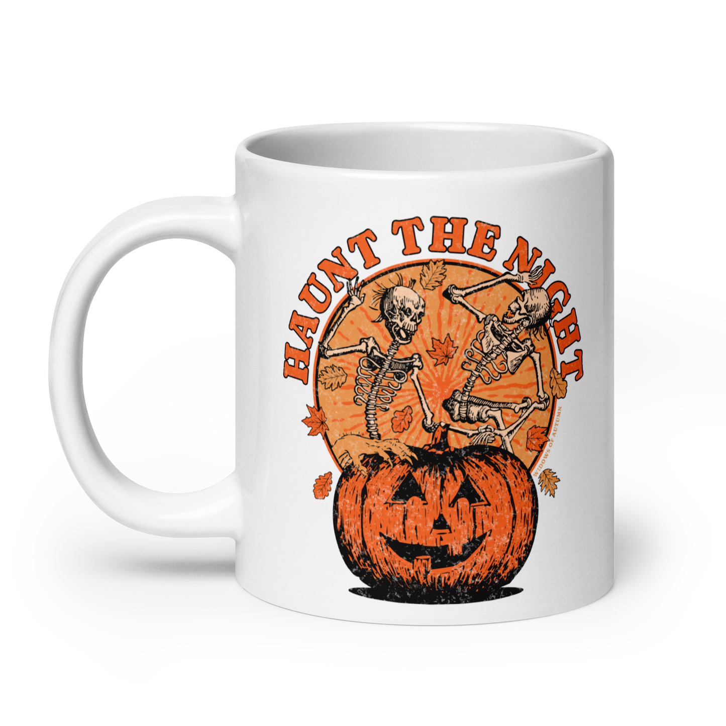 Haunt The Night Mug - White