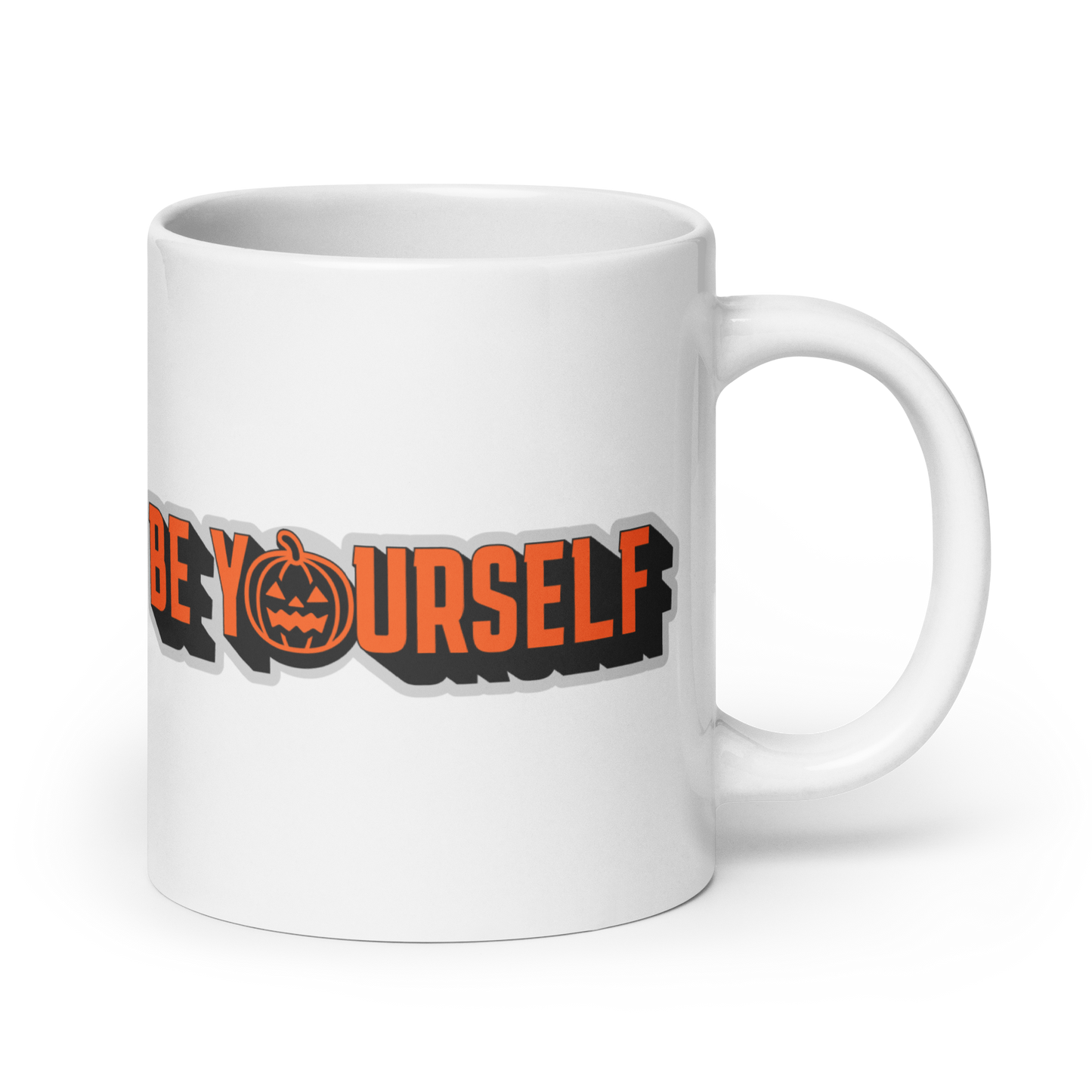 Be Yourself Mug- White