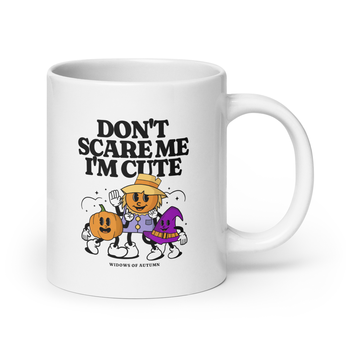Don't Scare Me Mug - White