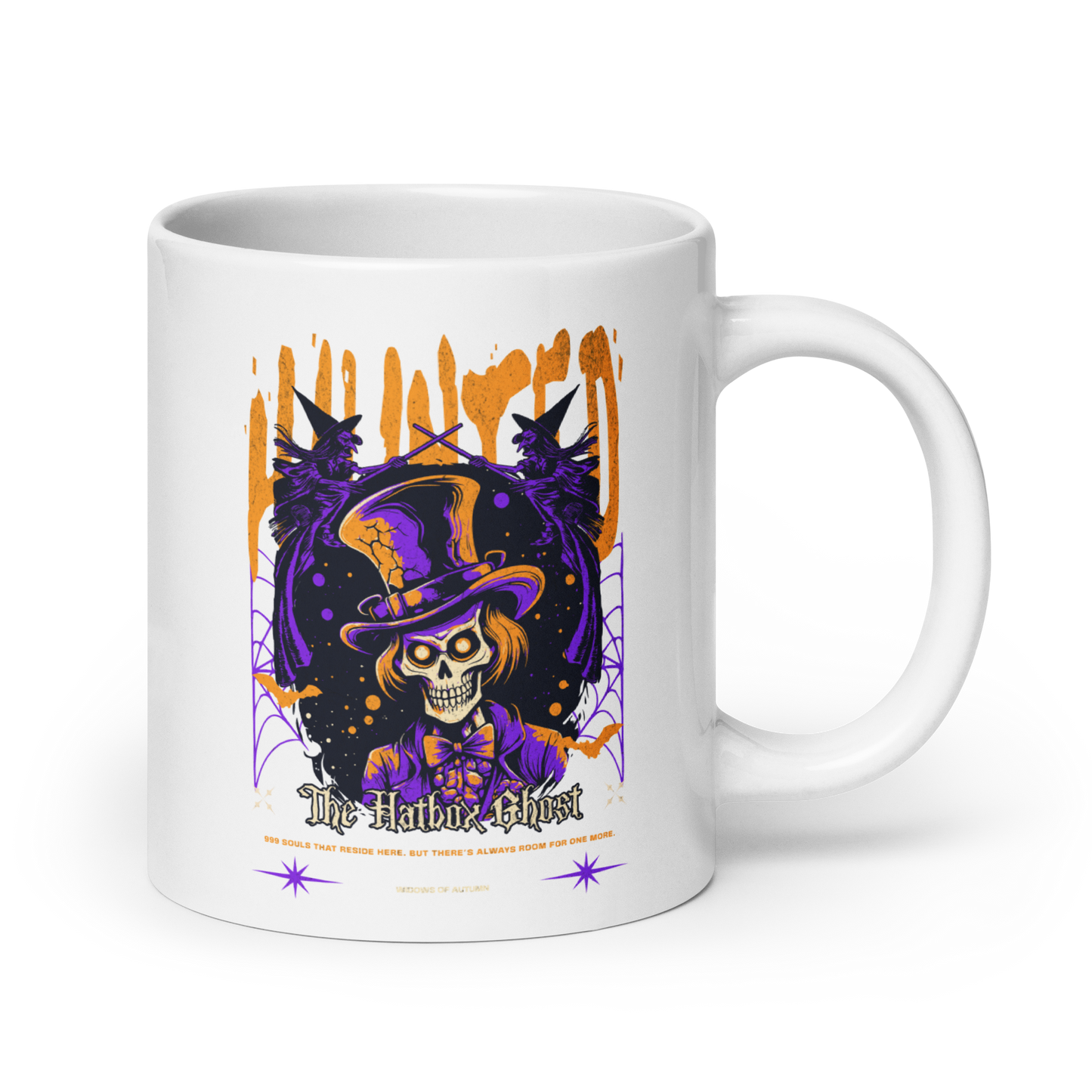 Hatbox Ghost Mug - White
