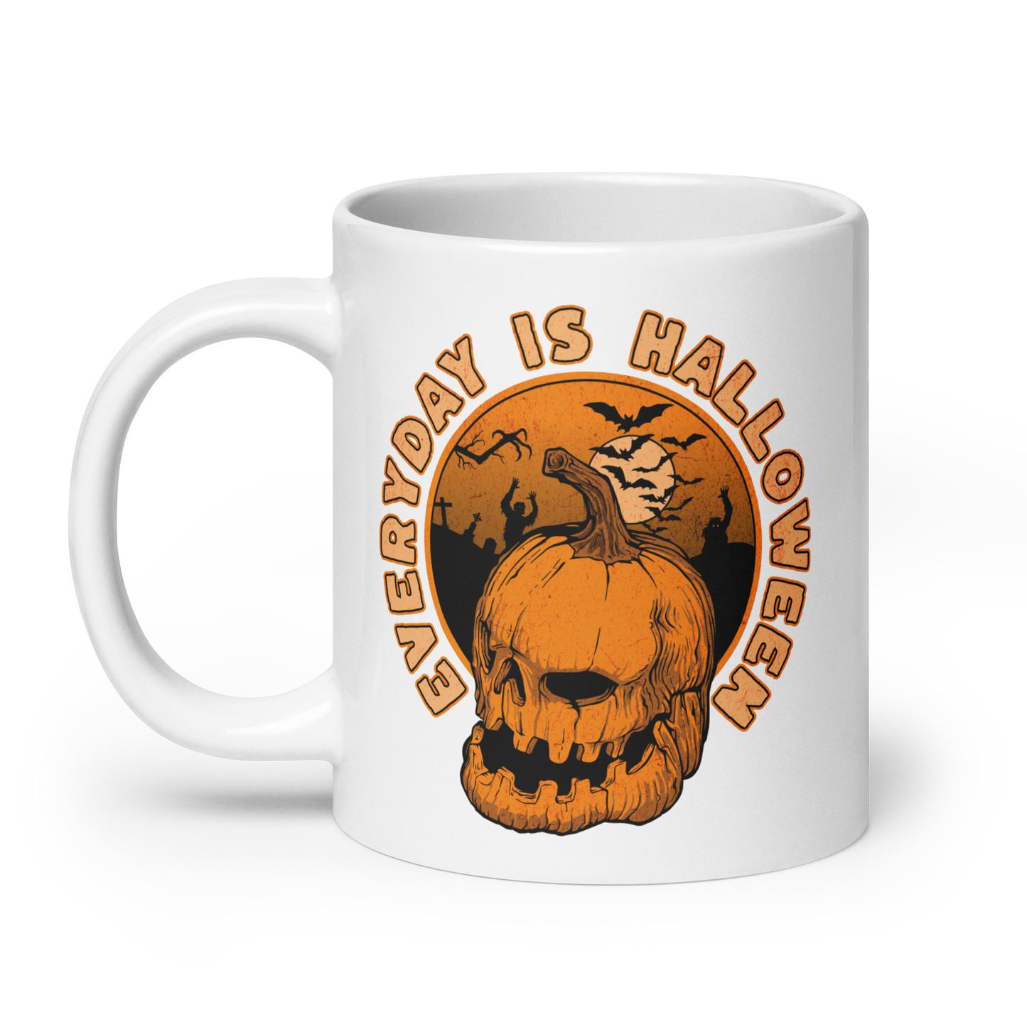 Eternal Halloween Mug - White