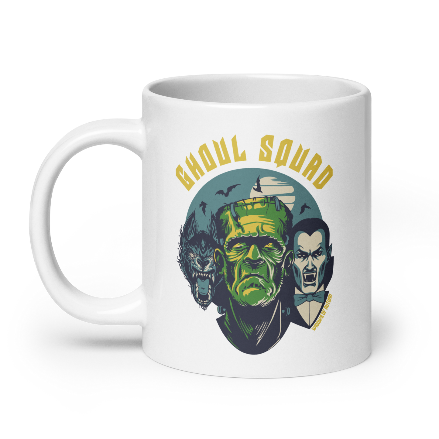 Ghoul Squad Mug - White