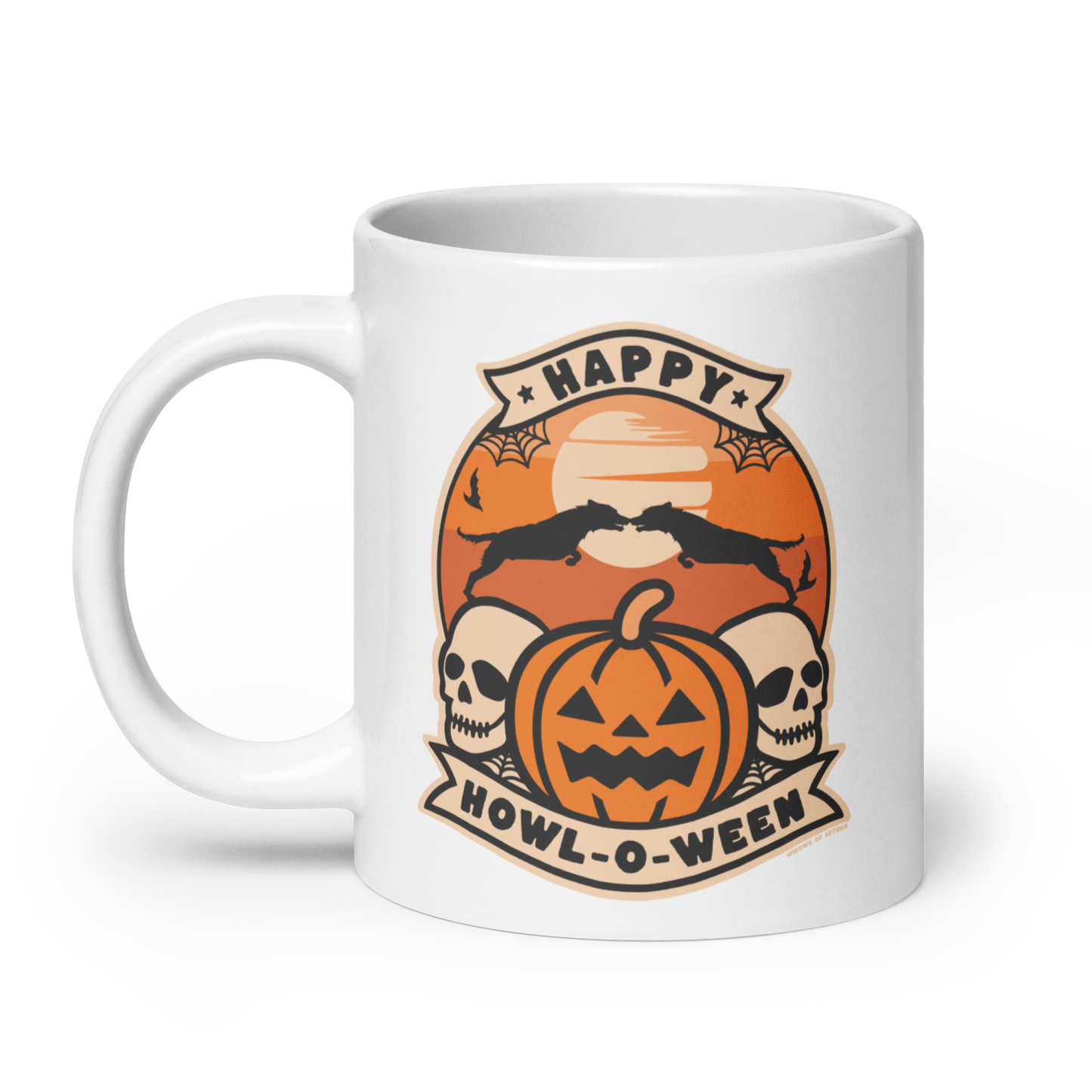 Howl-O-Ween Mug - White