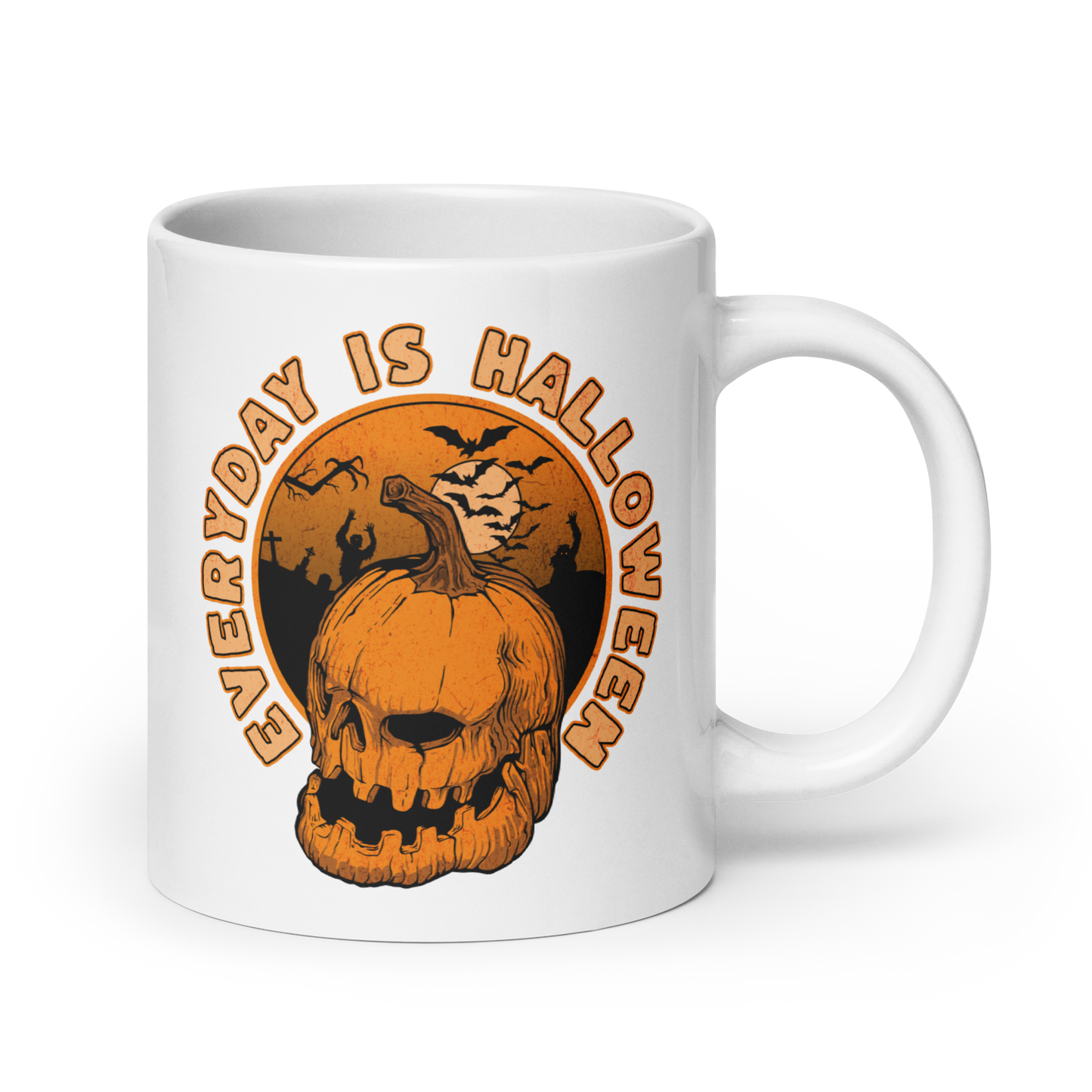 Eternal Halloween Mug - White