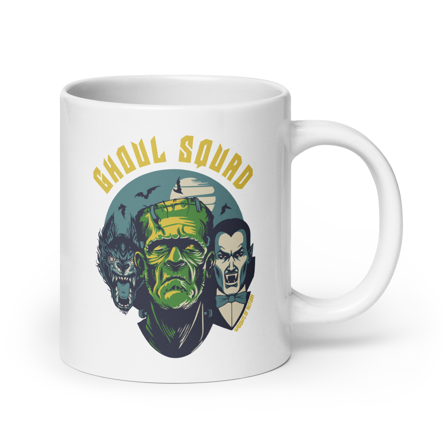 Ghoul Squad Mug - White