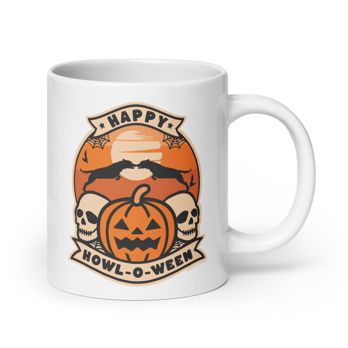 Howl-O-Ween Mug - White