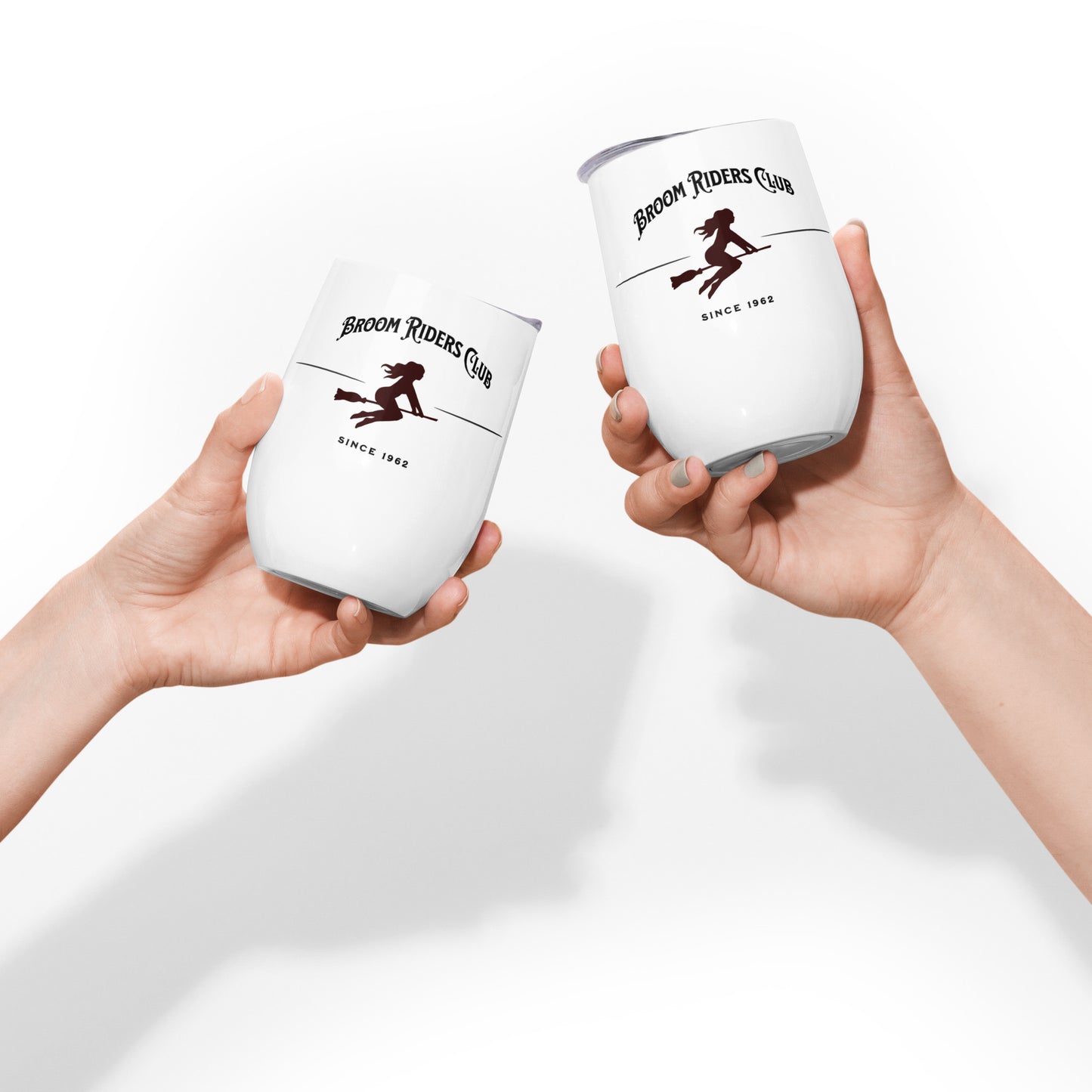 Broom Riders Club Wine Tumbler
