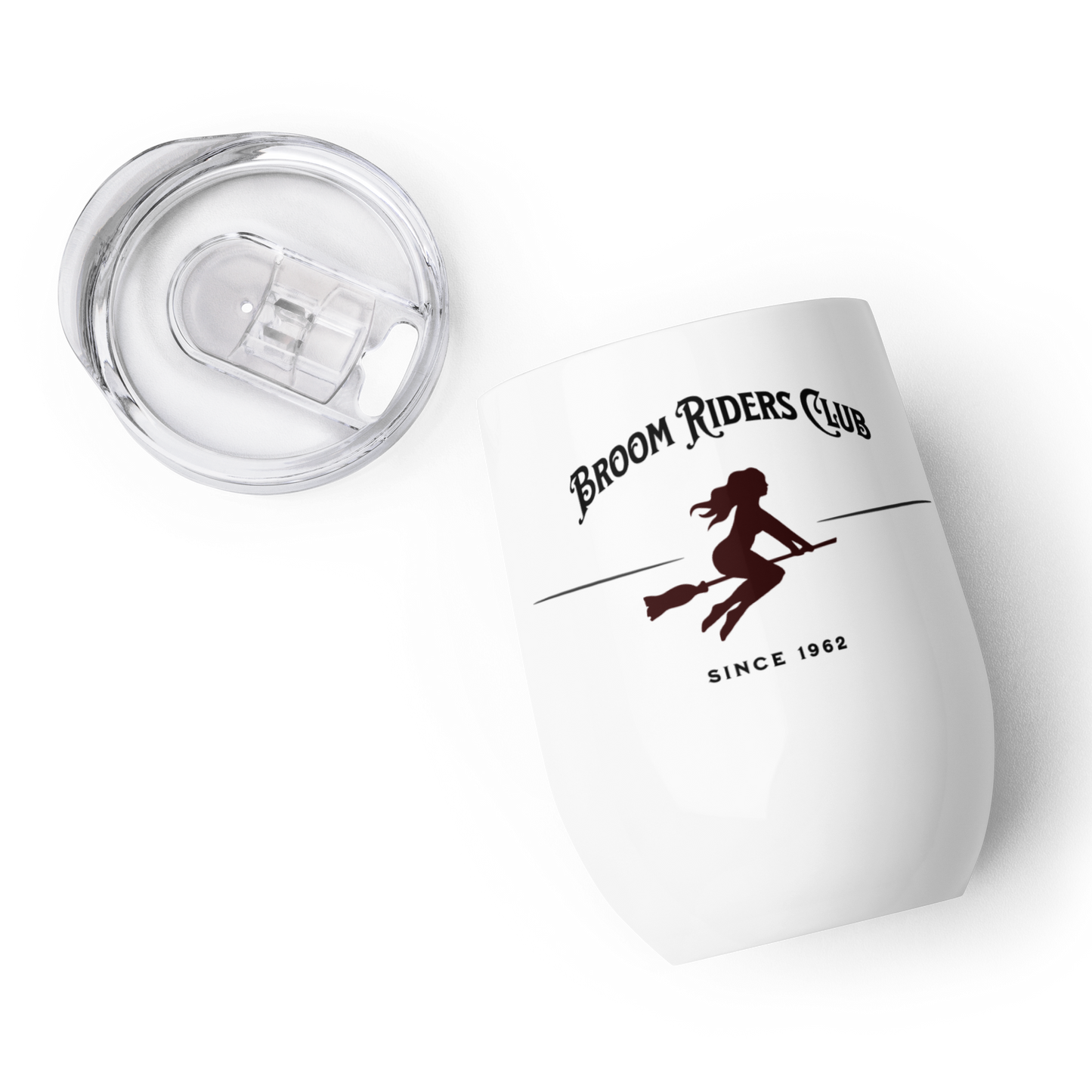 Broom Riders Club Wine Tumbler