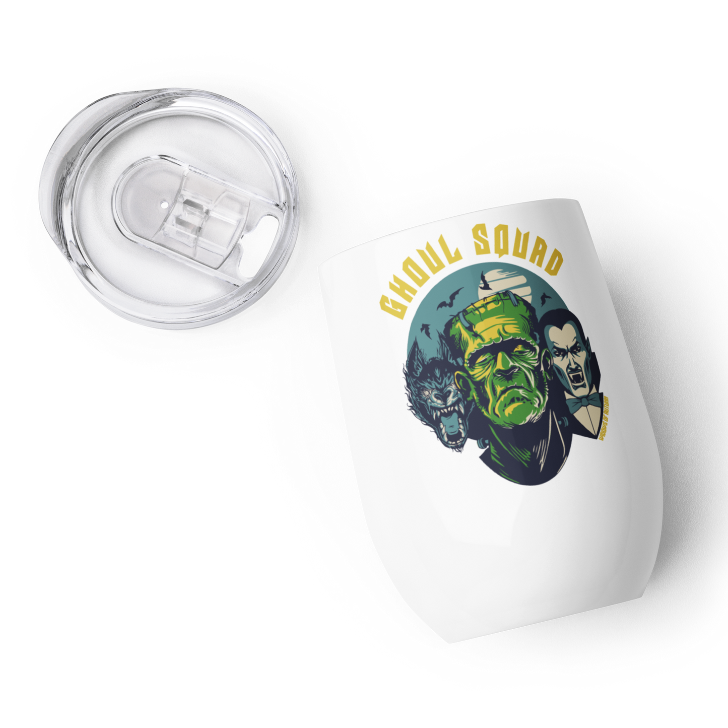Ghoul Squad Wine Tumbler
