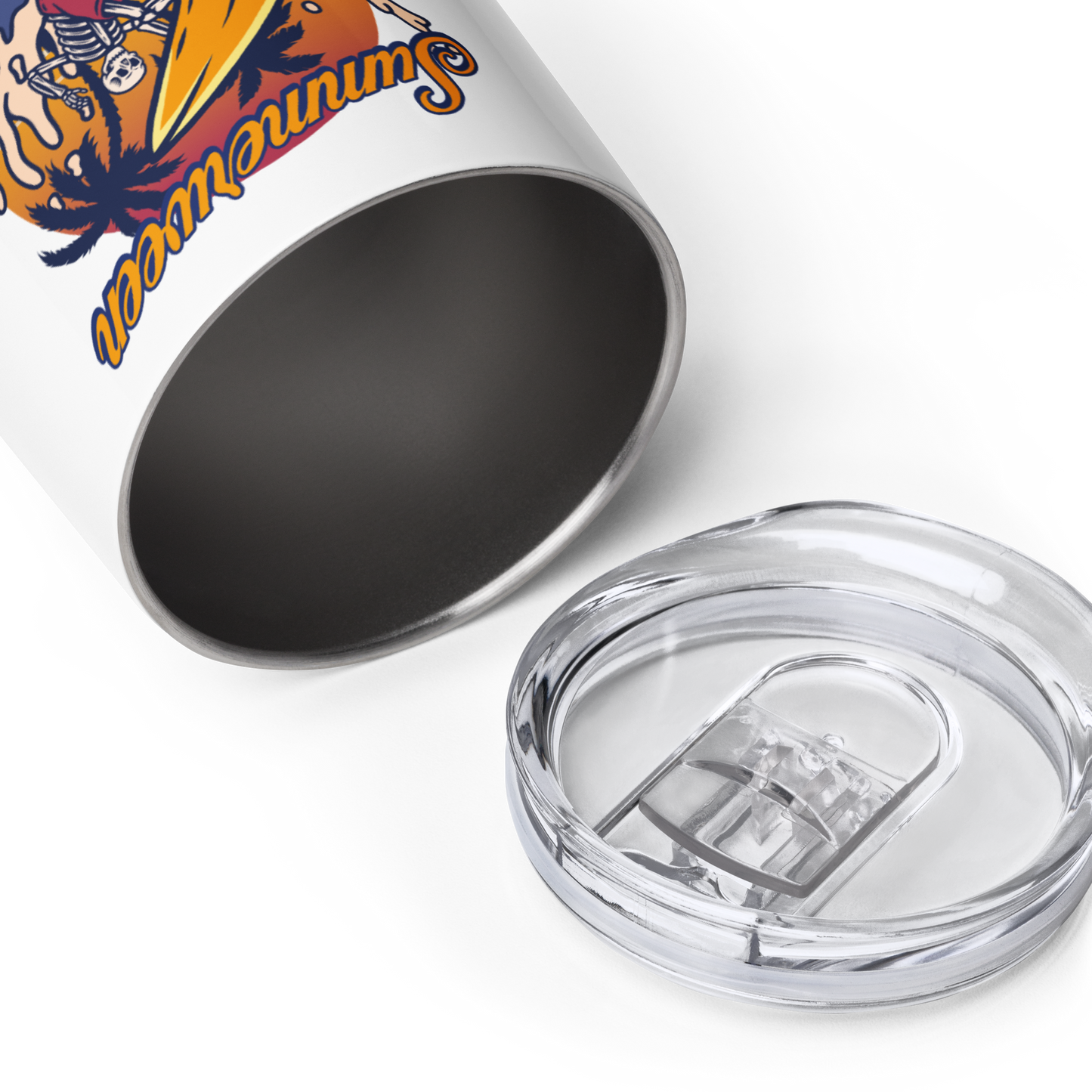 Sunset Scares Wine Tumbler