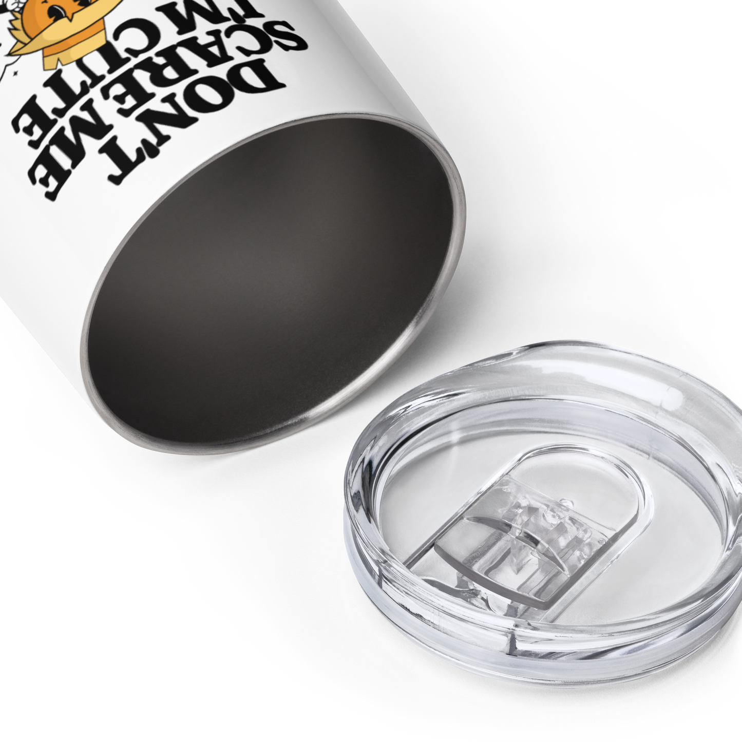 Don't Scare Me Wine Tumbler