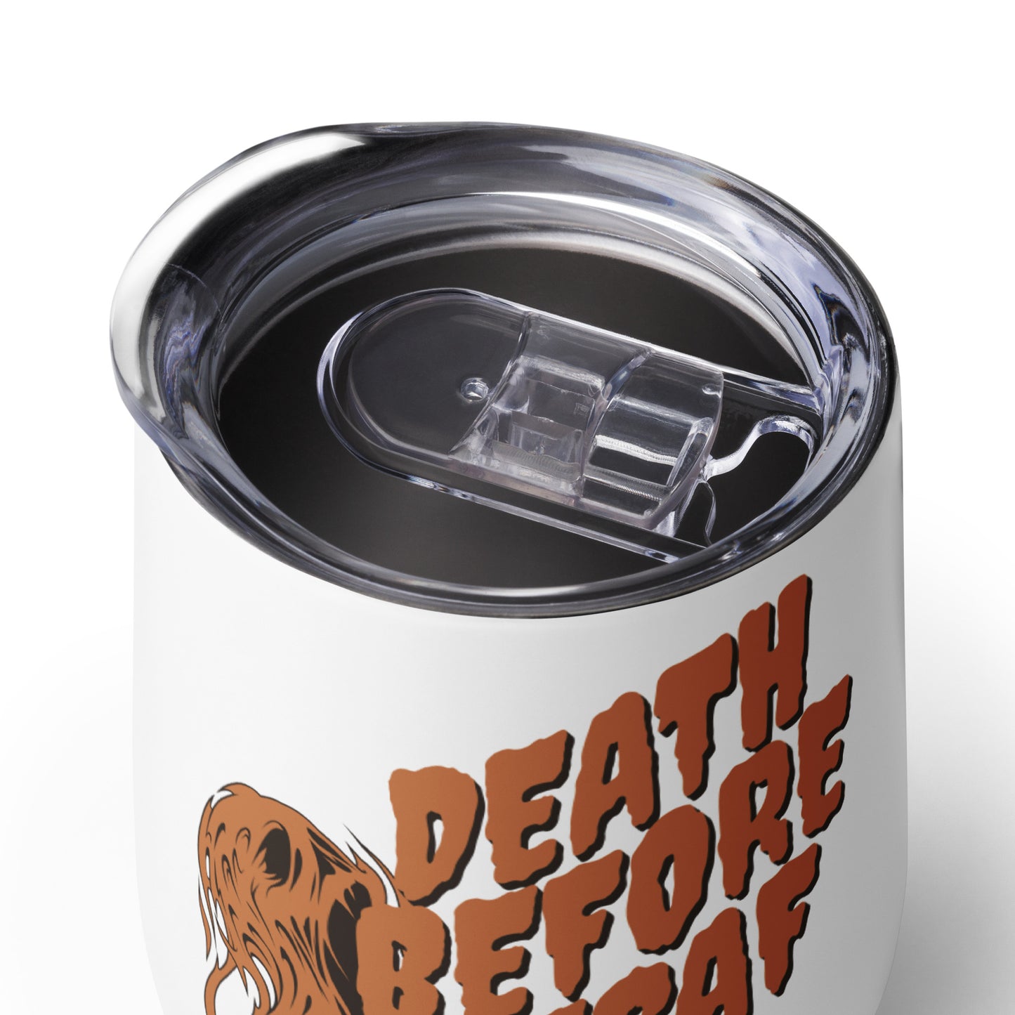 Grim Grind Wine Tumbler