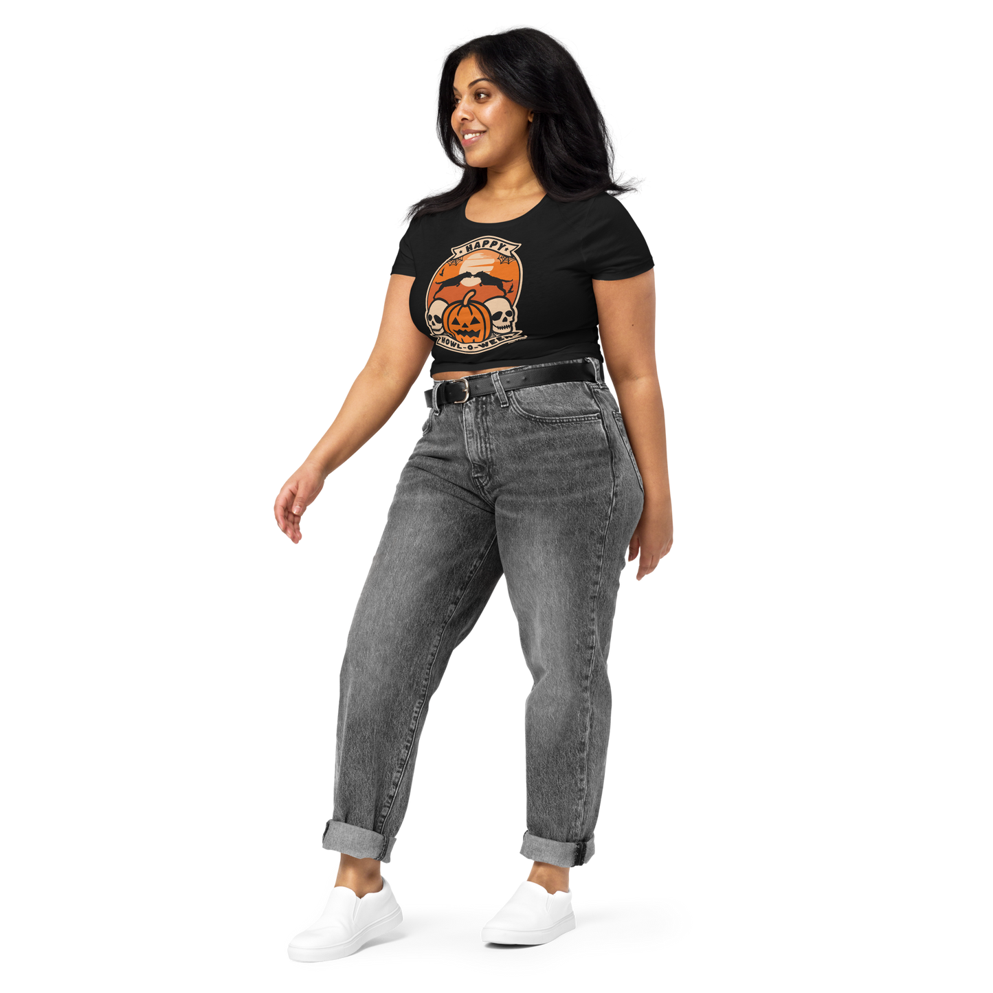 Howl-O-Ween Cropped Tee