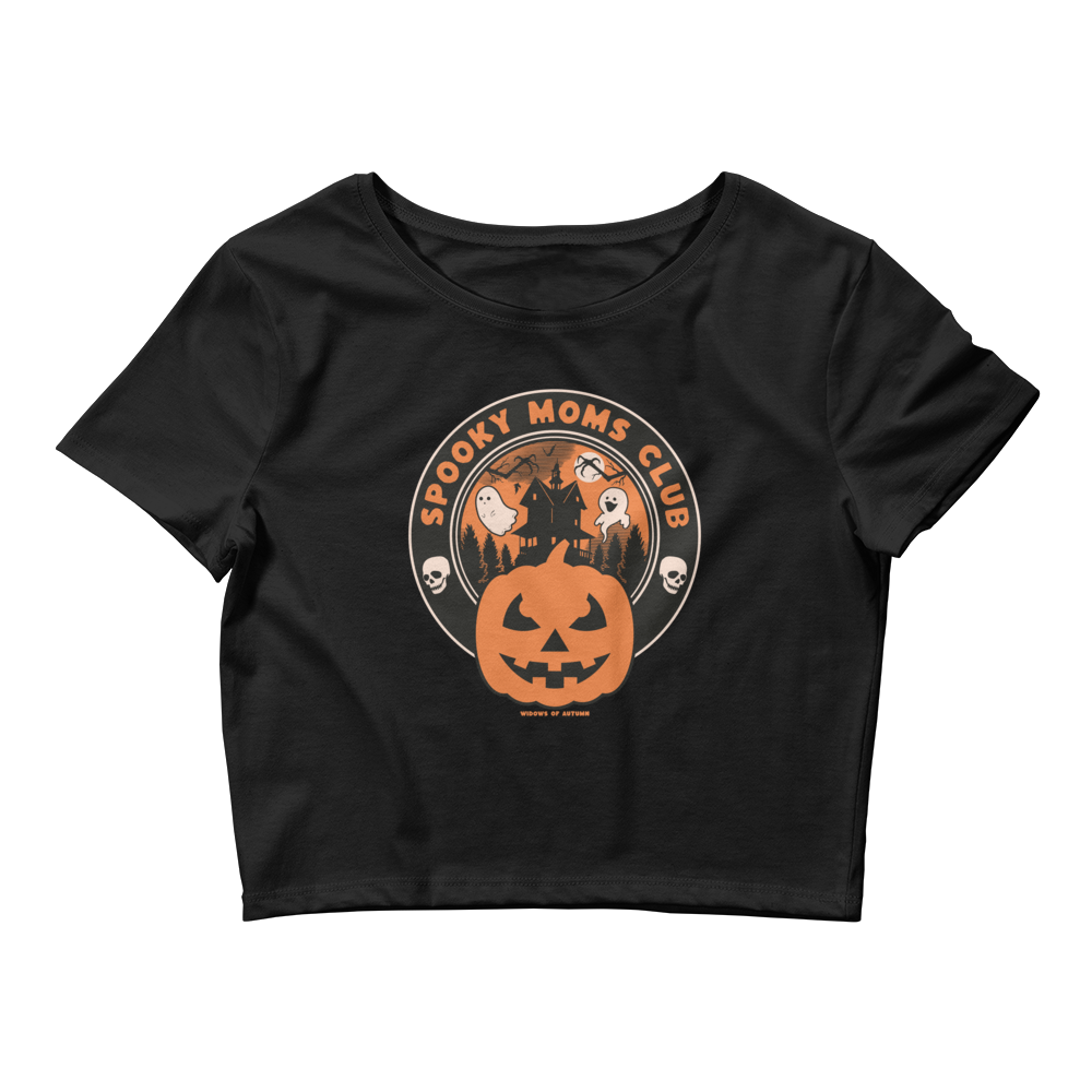 Spooky Moms Club Cropped Tee