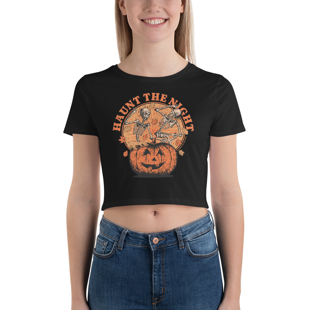 Haunt The Night Cropped Tee