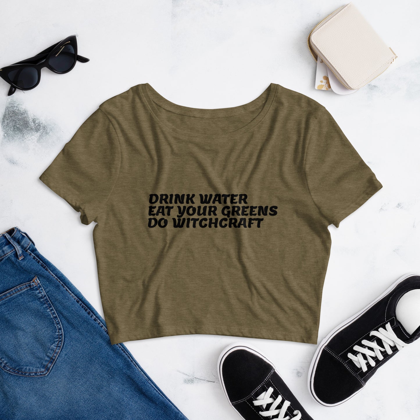 Do Witchcraft Cropped Tee