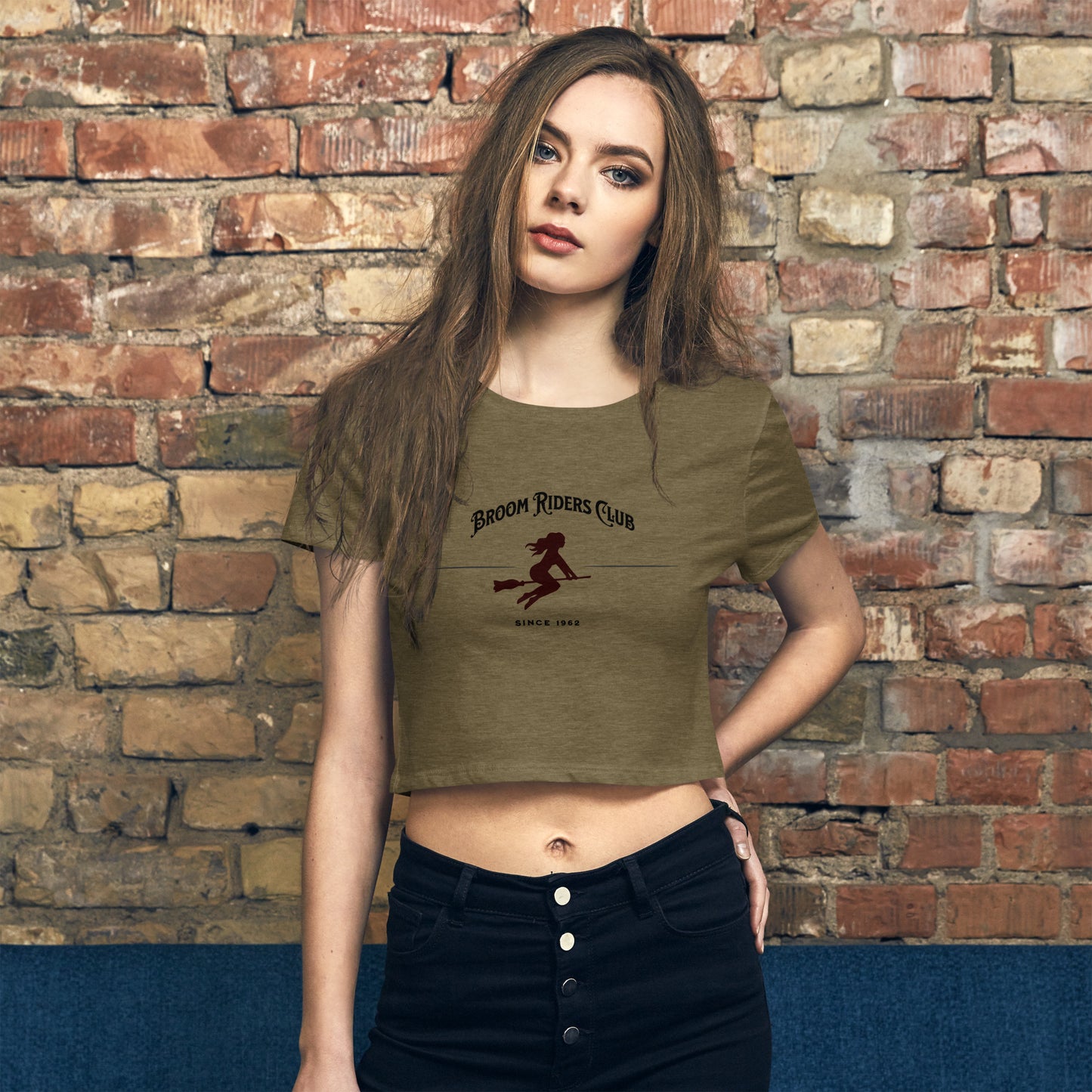 Broom Riders Club Cropped Tee