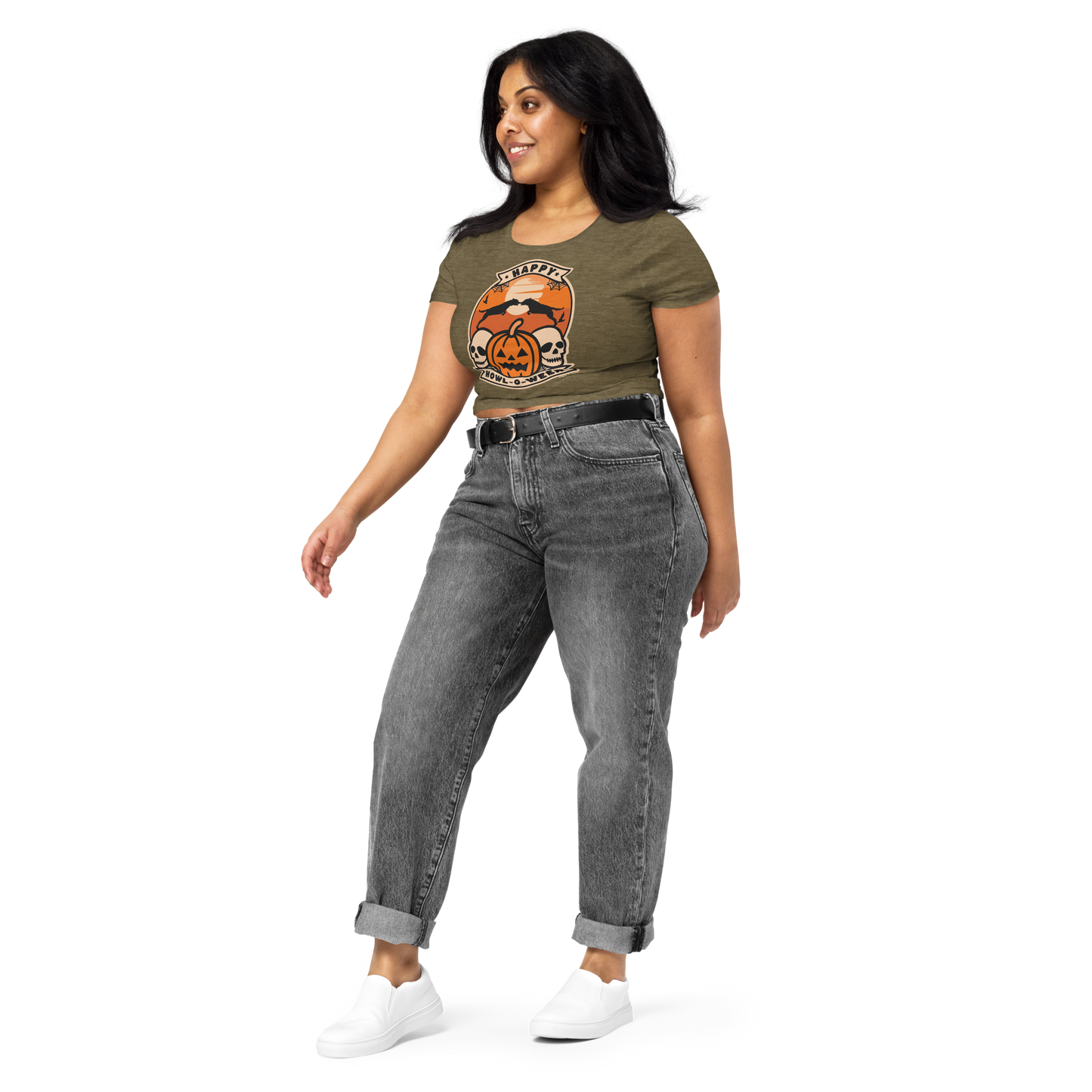 Howl-O-Ween Cropped Tee