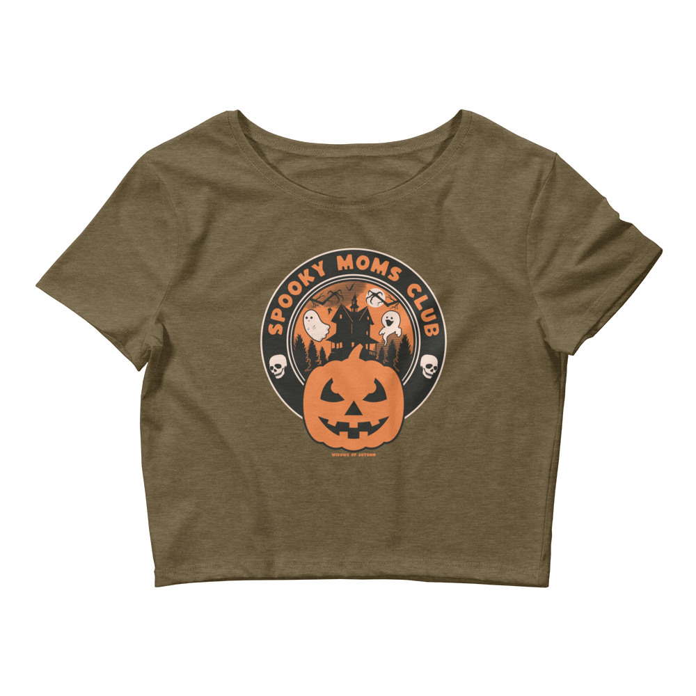 Spooky Moms Club Cropped Tee