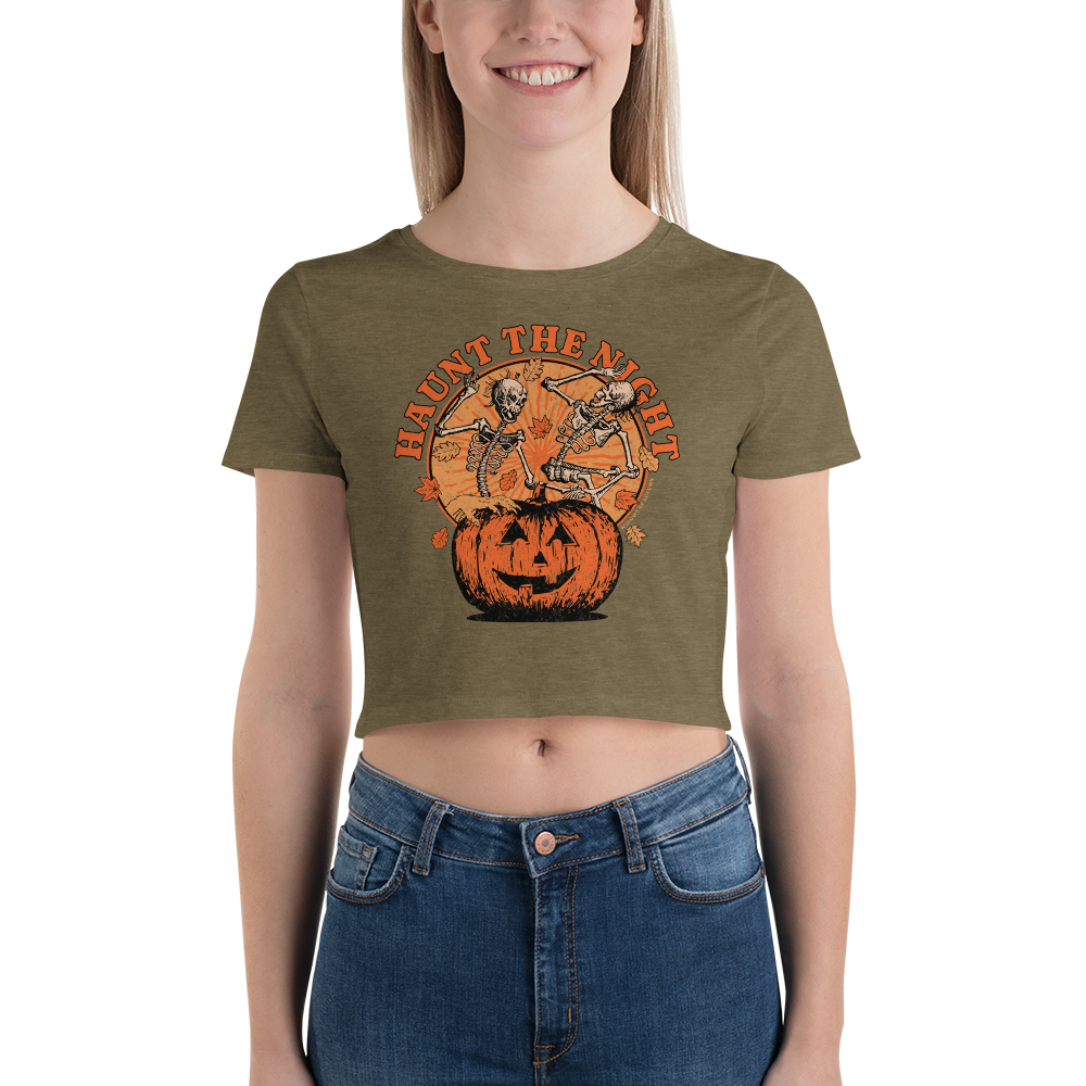 Haunt The Night Cropped Tee