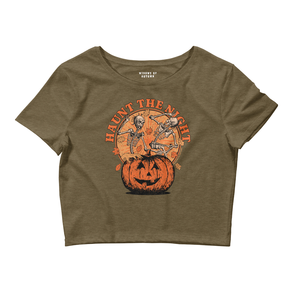 Haunt The Night Cropped Tee