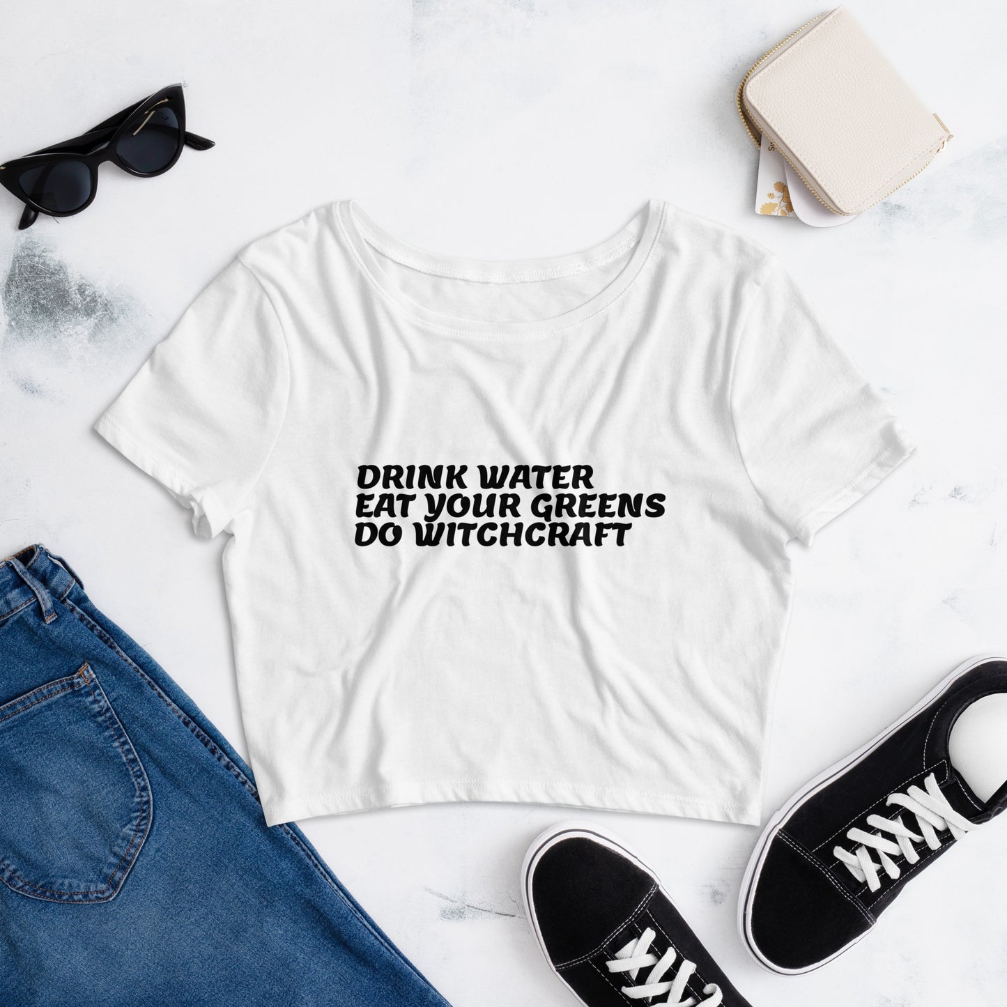 Do Witchcraft Cropped Tee
