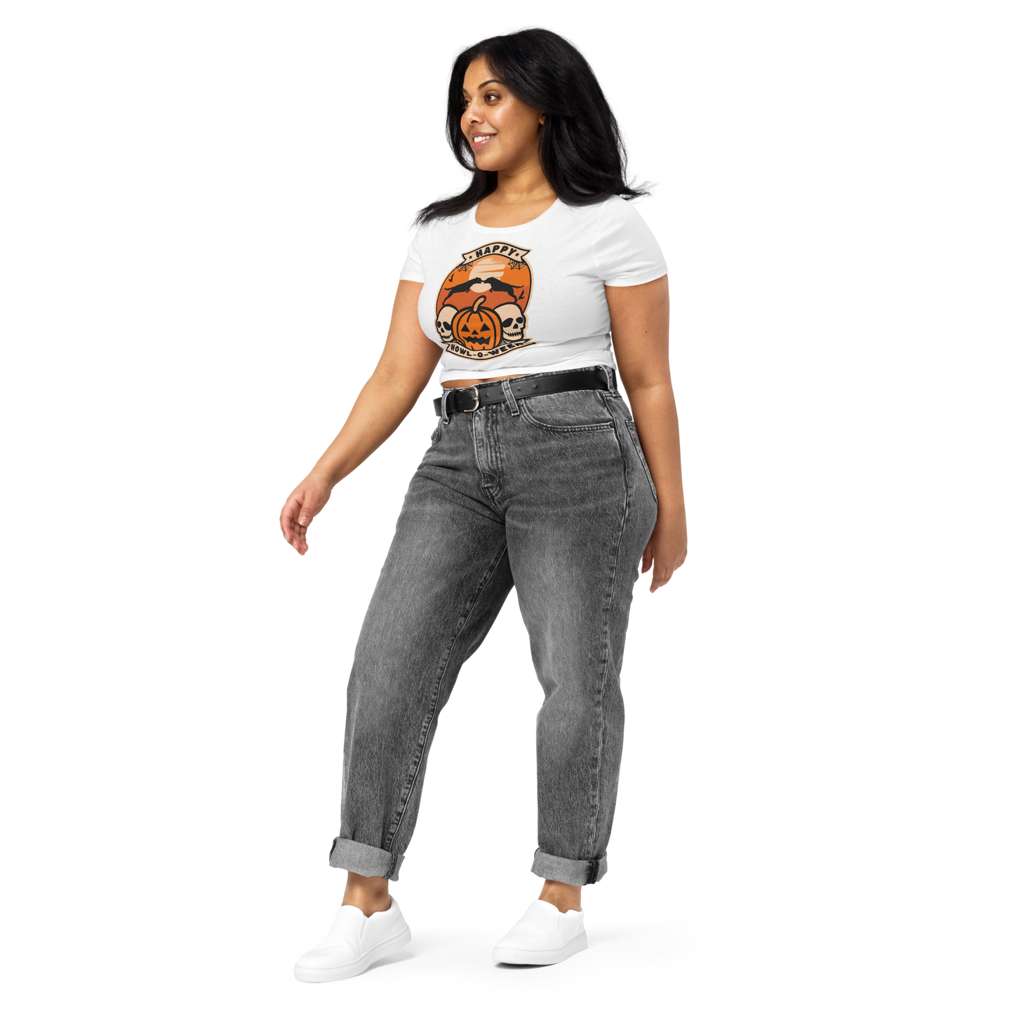 Howl-O-Ween Cropped Tee